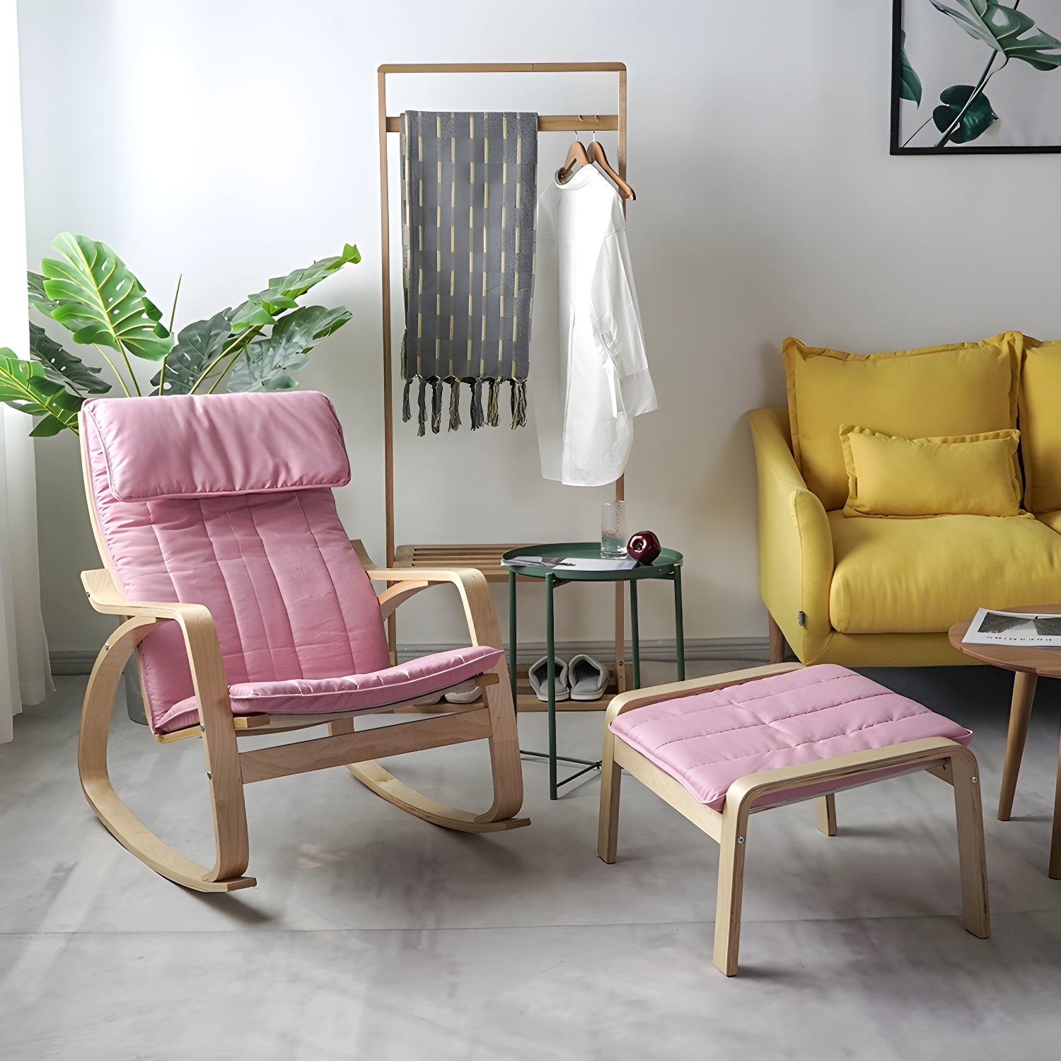 Modern Rocker & Ottoman Set | Ormau - image 14