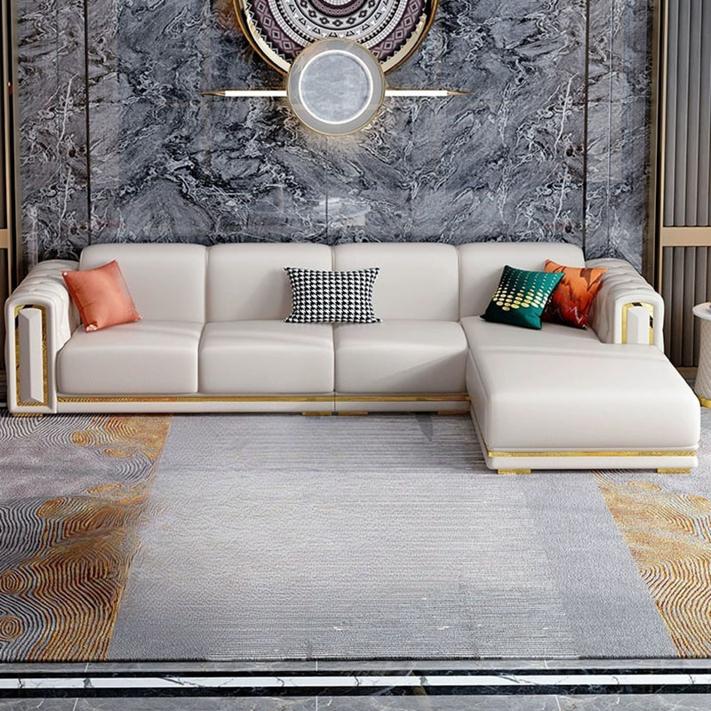 Glam Leather Sectional | Ormau - image 28