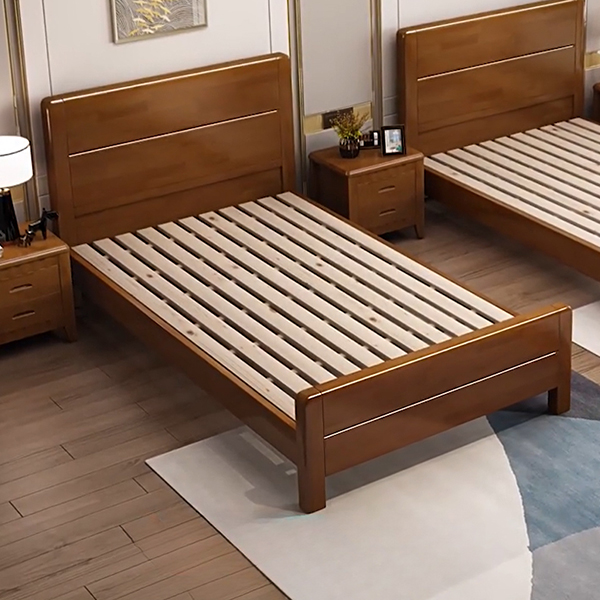 Traditional Wood Panel Bed | Ormau - image 1
