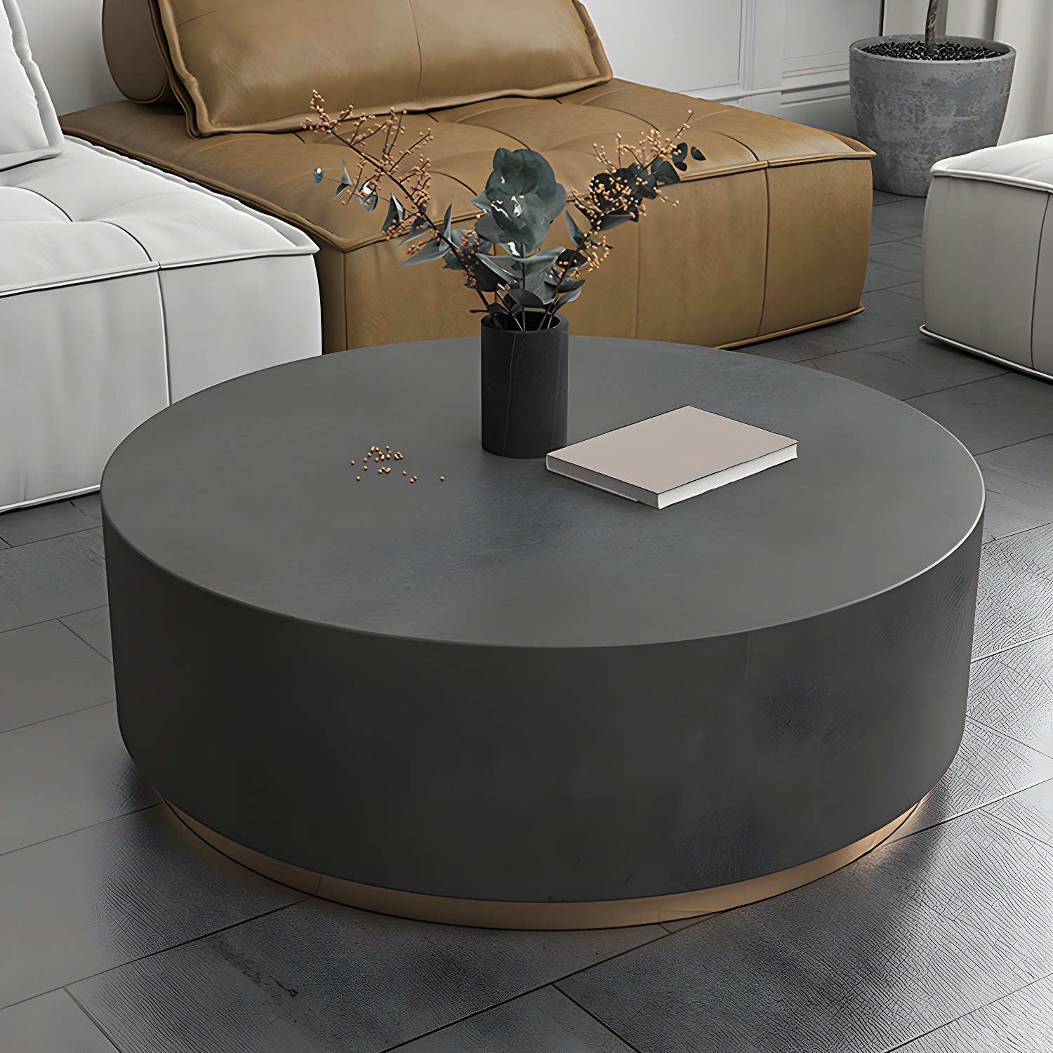Drum Base Coffee Table | Ormau - image 5