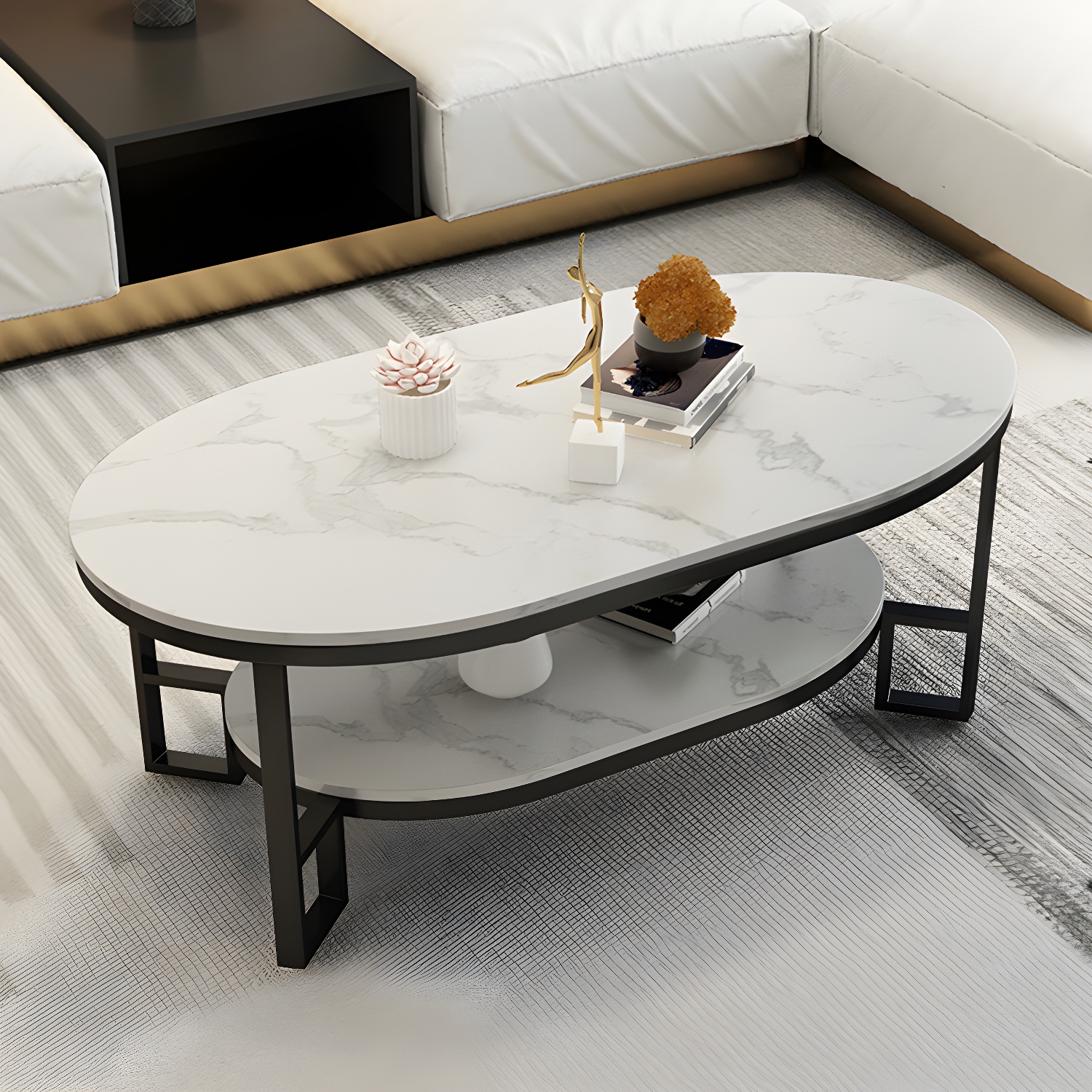 Marble & Stone Coffee Table | Ormau - image 4