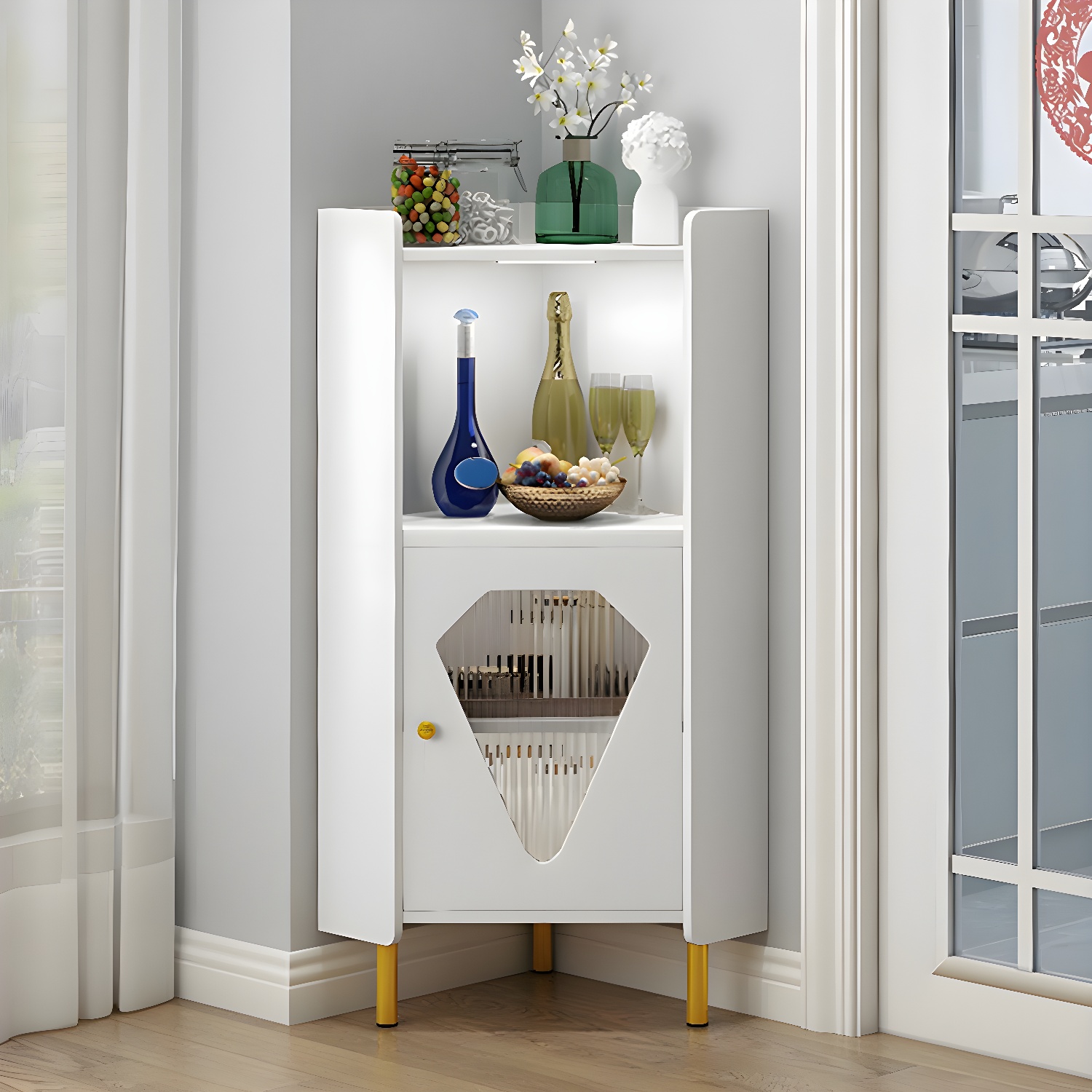 Glam Corner Cabinet | Ormau - image 6