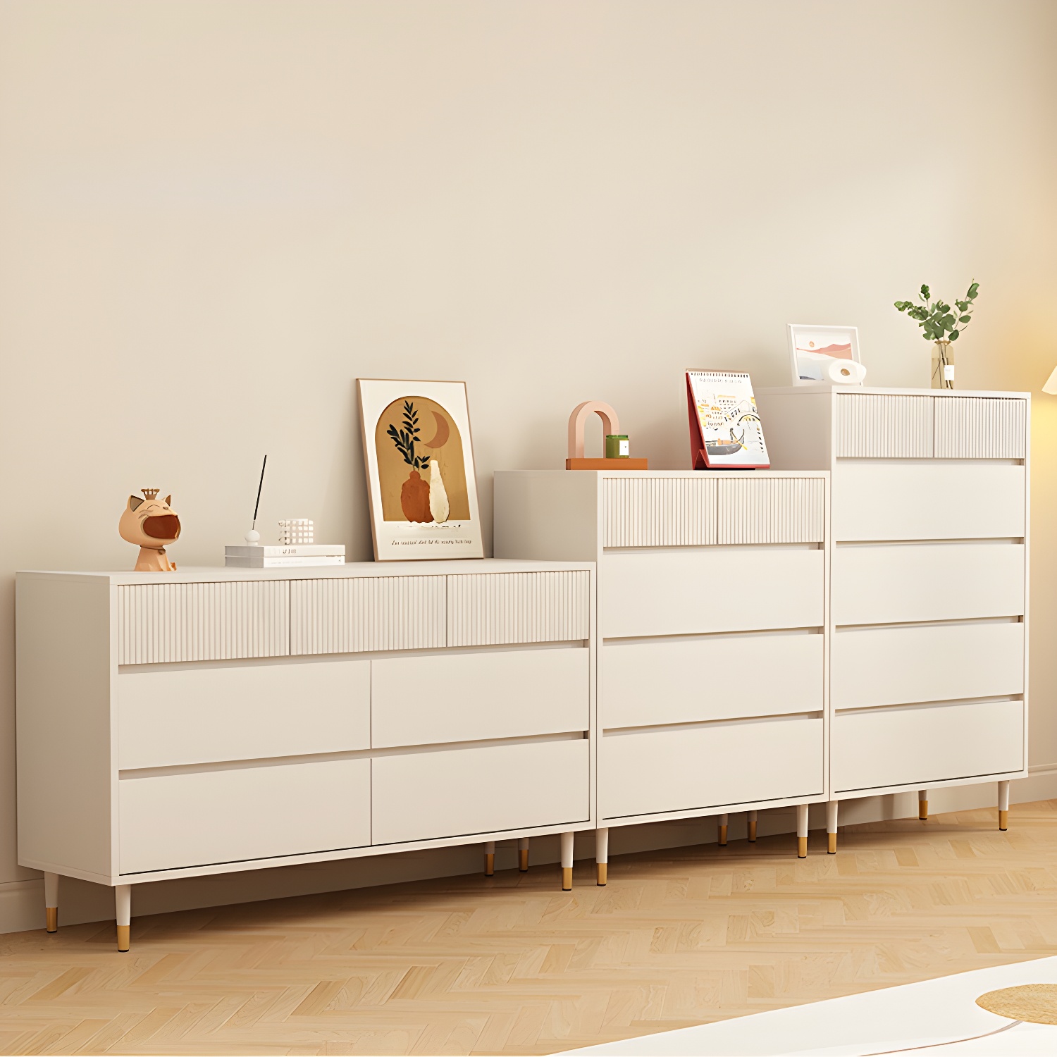 Modern White Dresser | Ormau - image 4