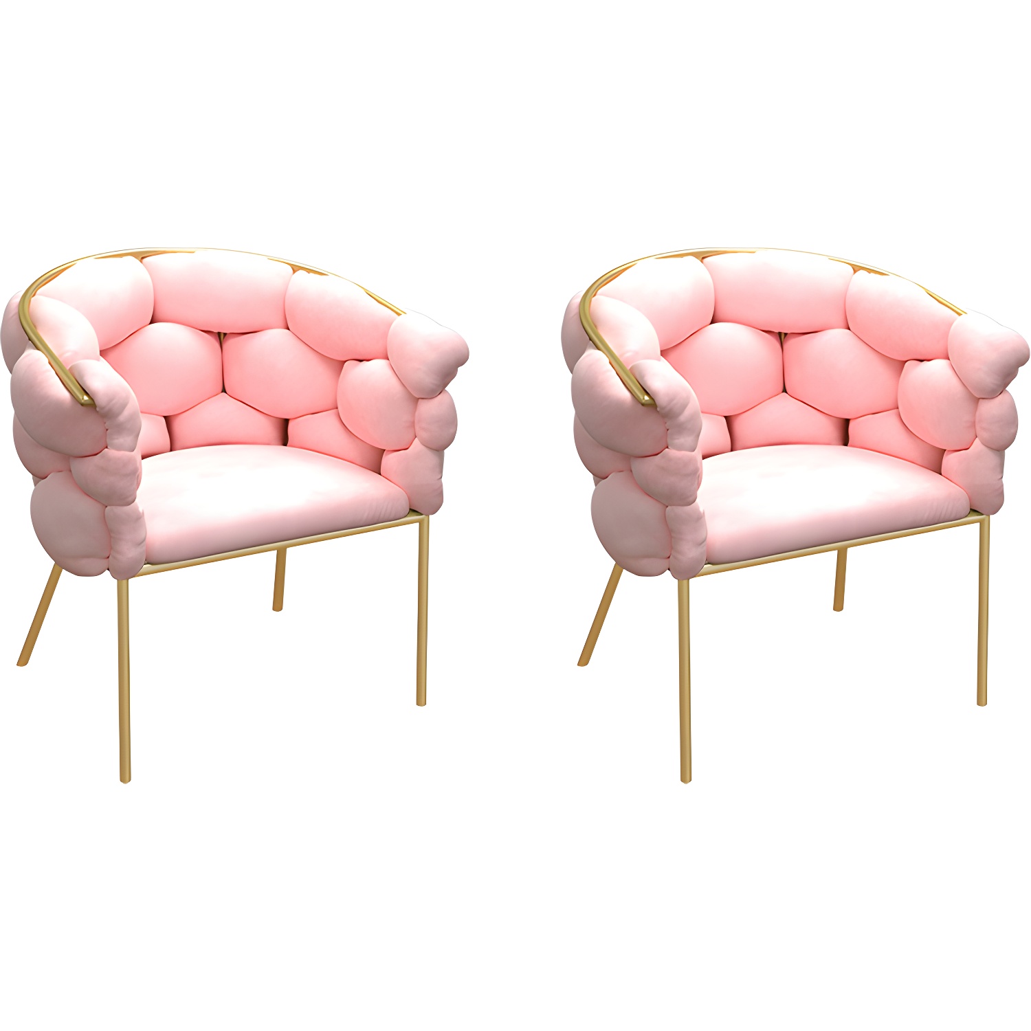 Glam Upholstered Dining Chair | Ormau - image 21