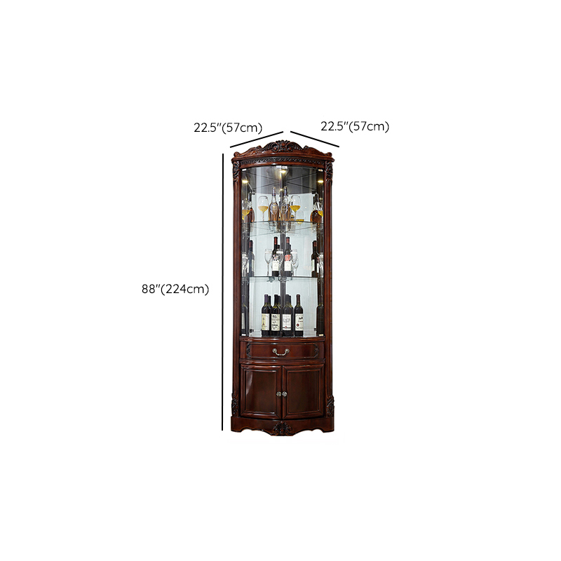 Vintage Accent Cabinet with LED Lighting | Ormau - image 6