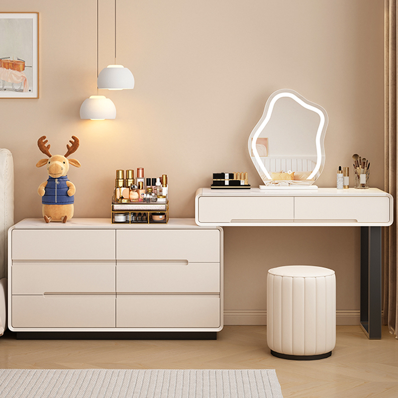 Stone Vanity Set with Upholstered Chair | Ormau - image 20