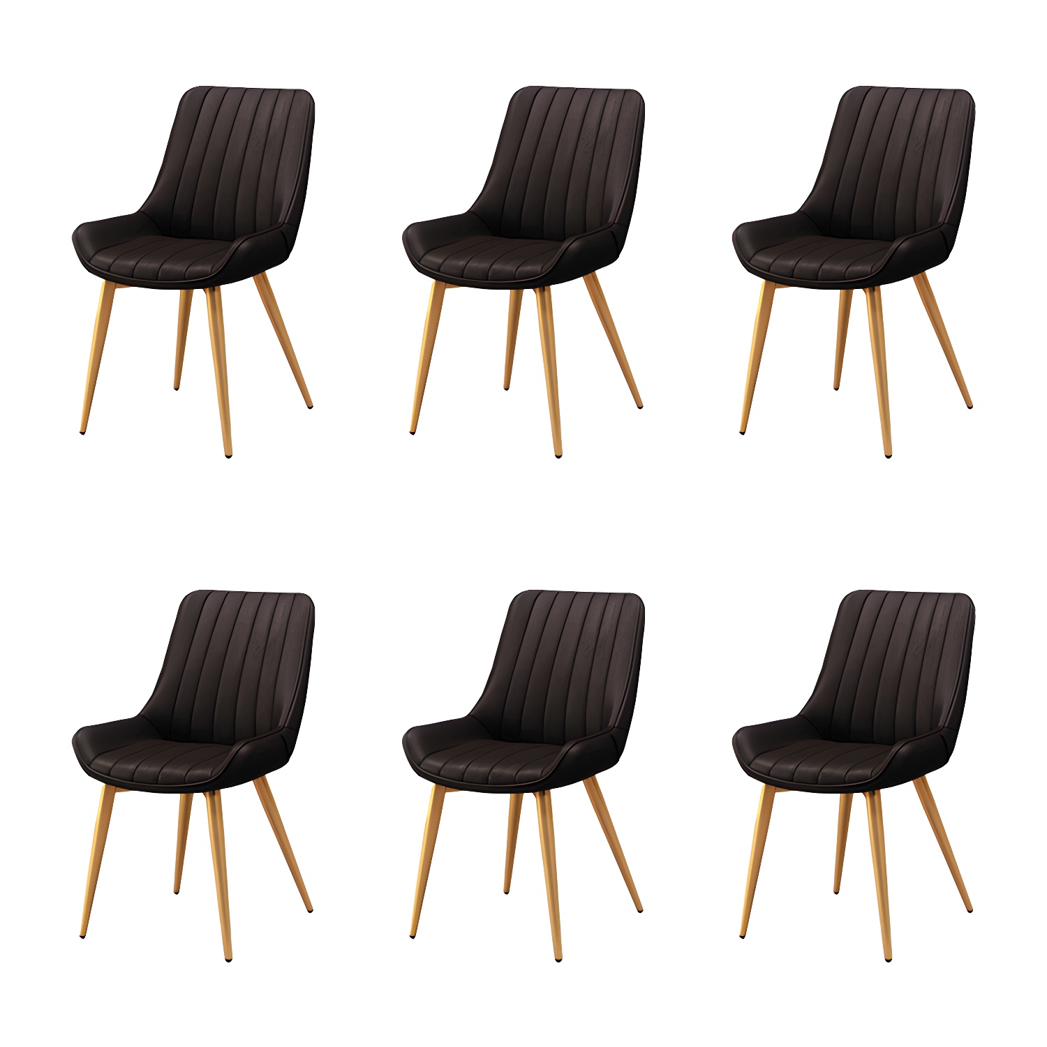 Faux Leather Dining Side Chair | Ormau - image 54