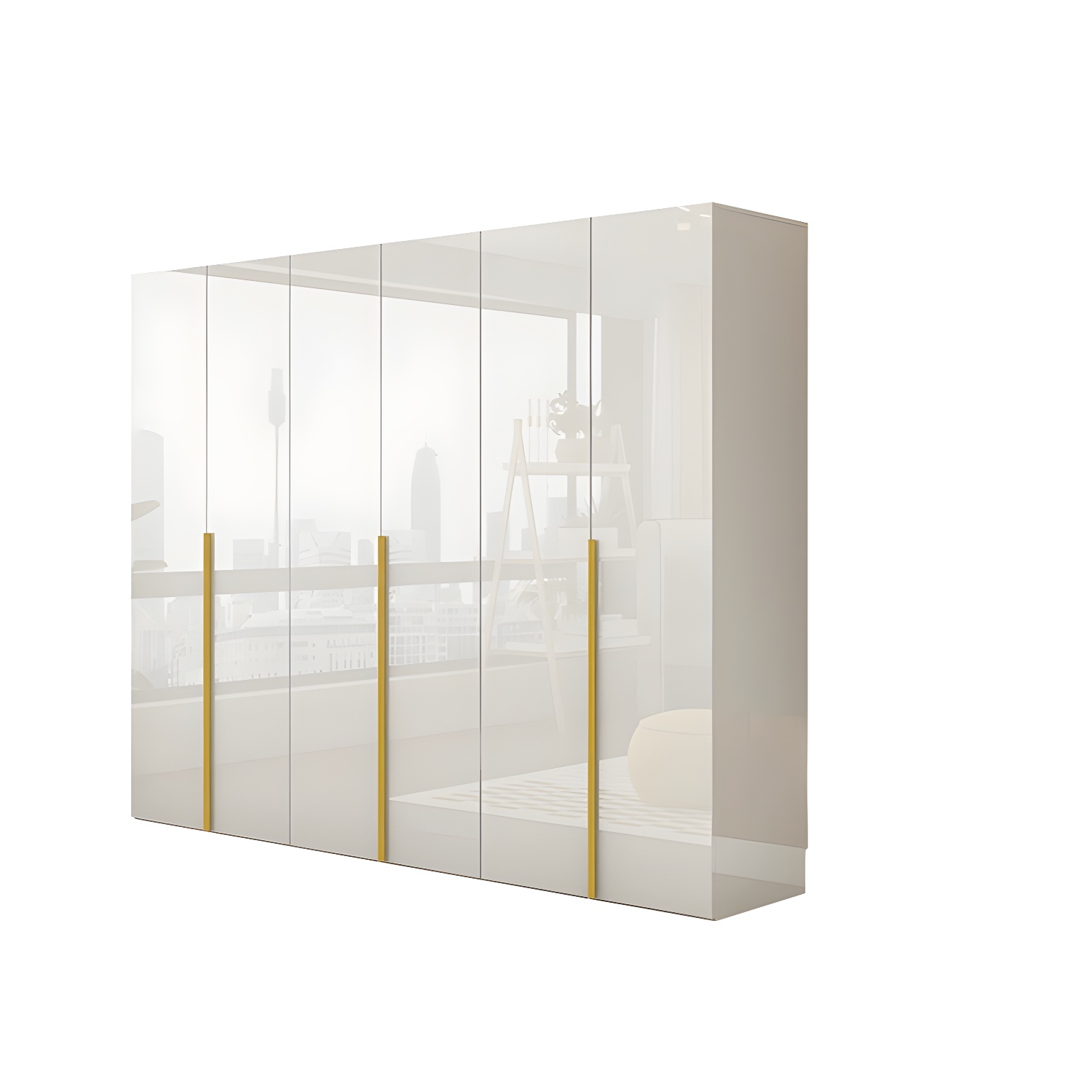 Modern White Wardrobe | Ormau - image 42