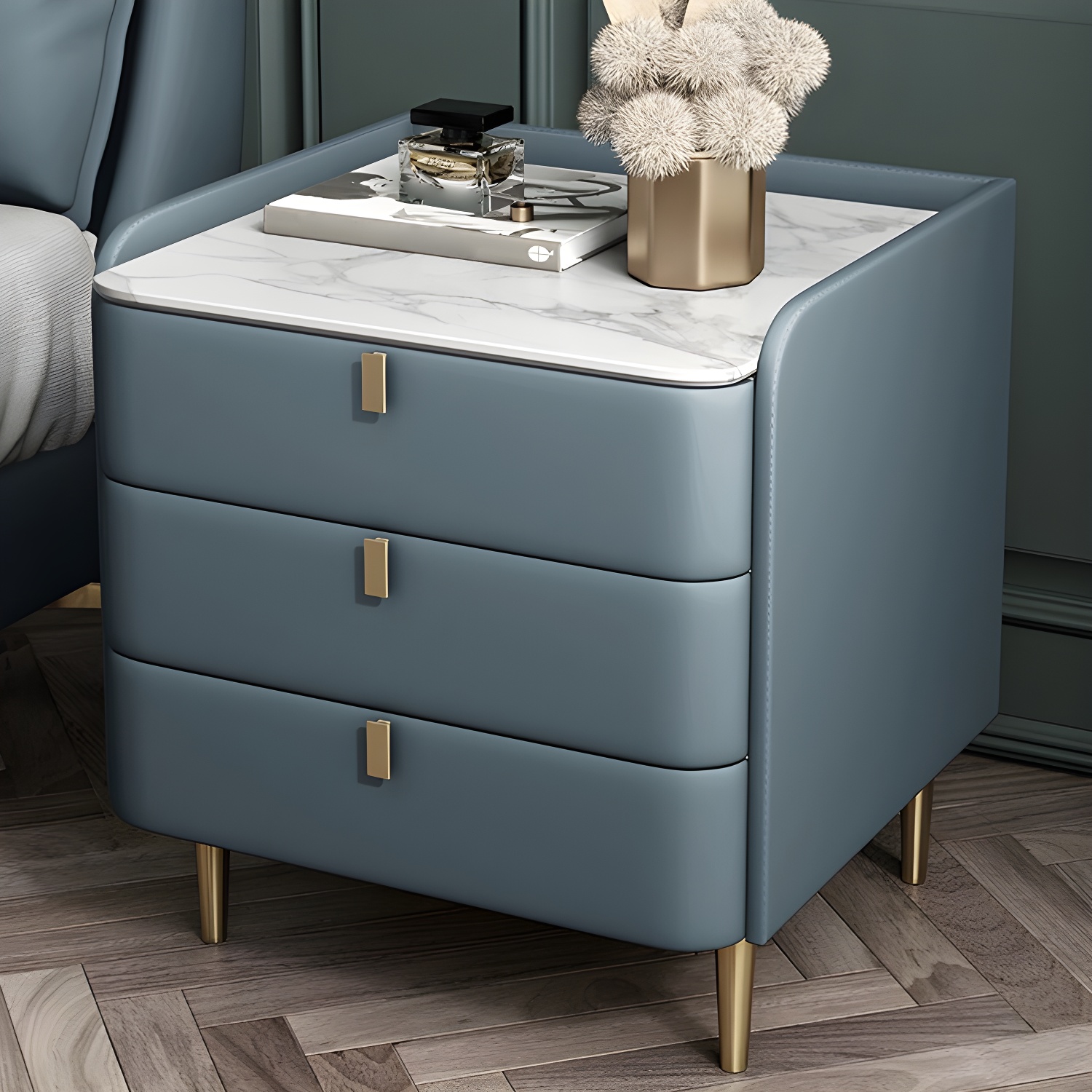 Stone Top Nightstand | Ormau - image 3