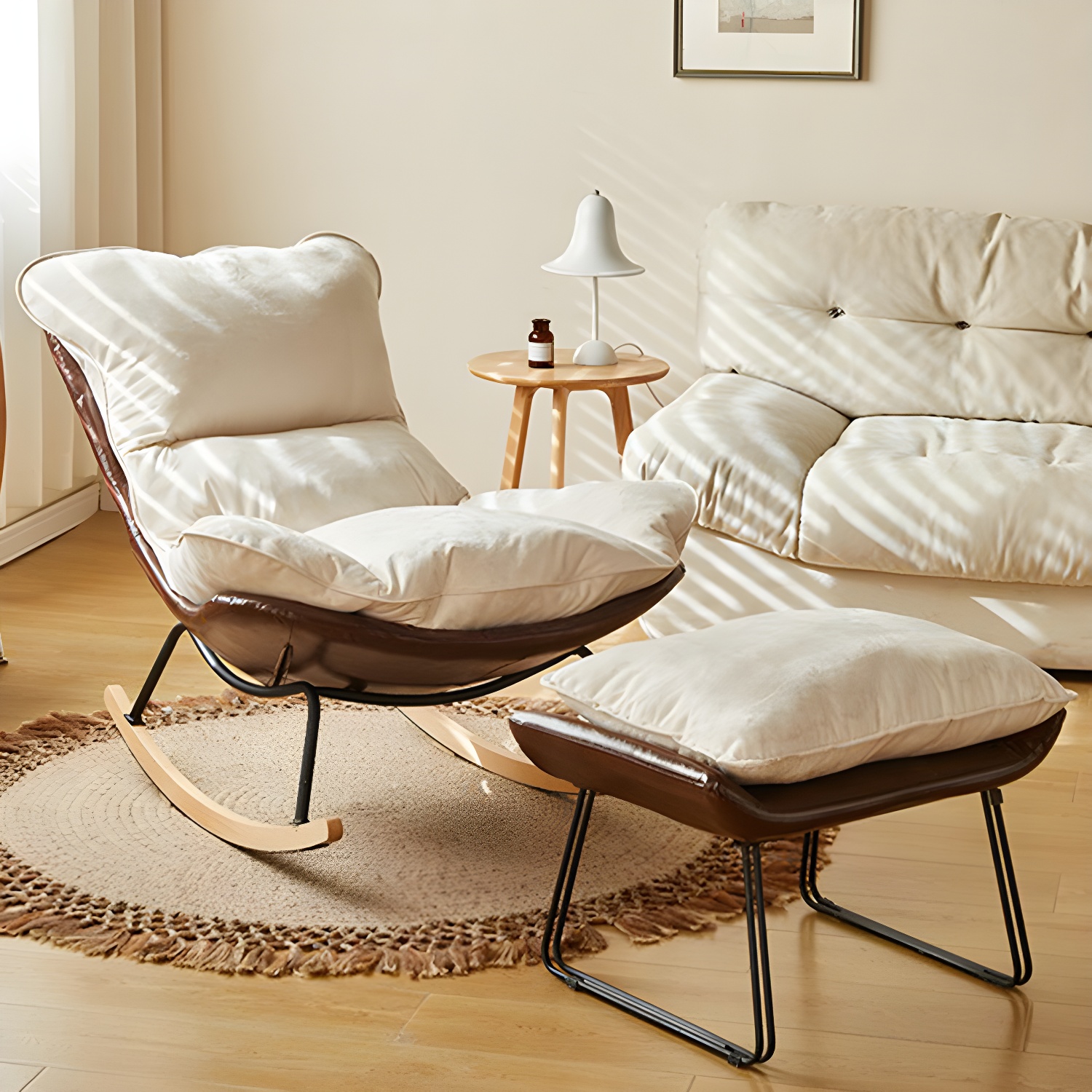 Upholstered Rocking Chair | Ormau - image 10