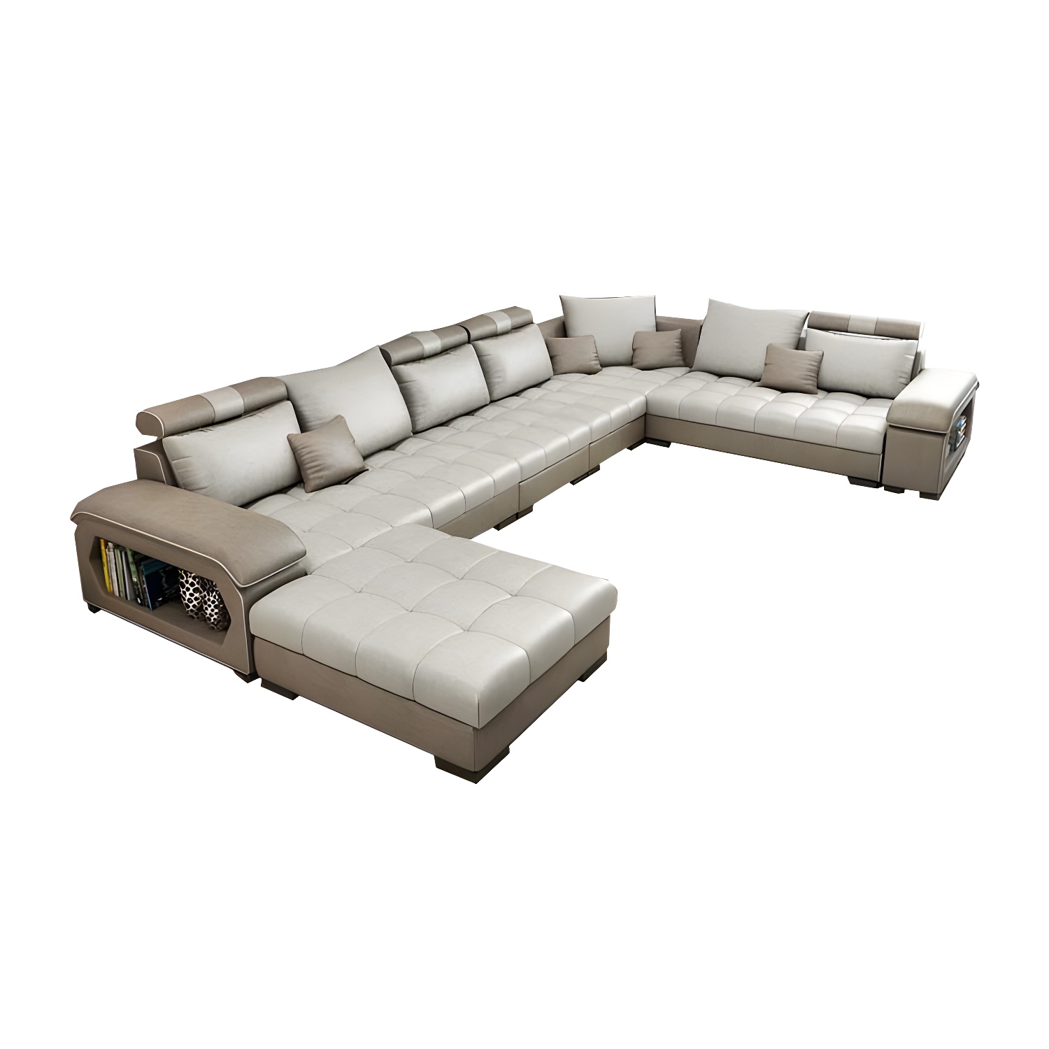 Modern U-Shape Sectional | Ormau - image 24