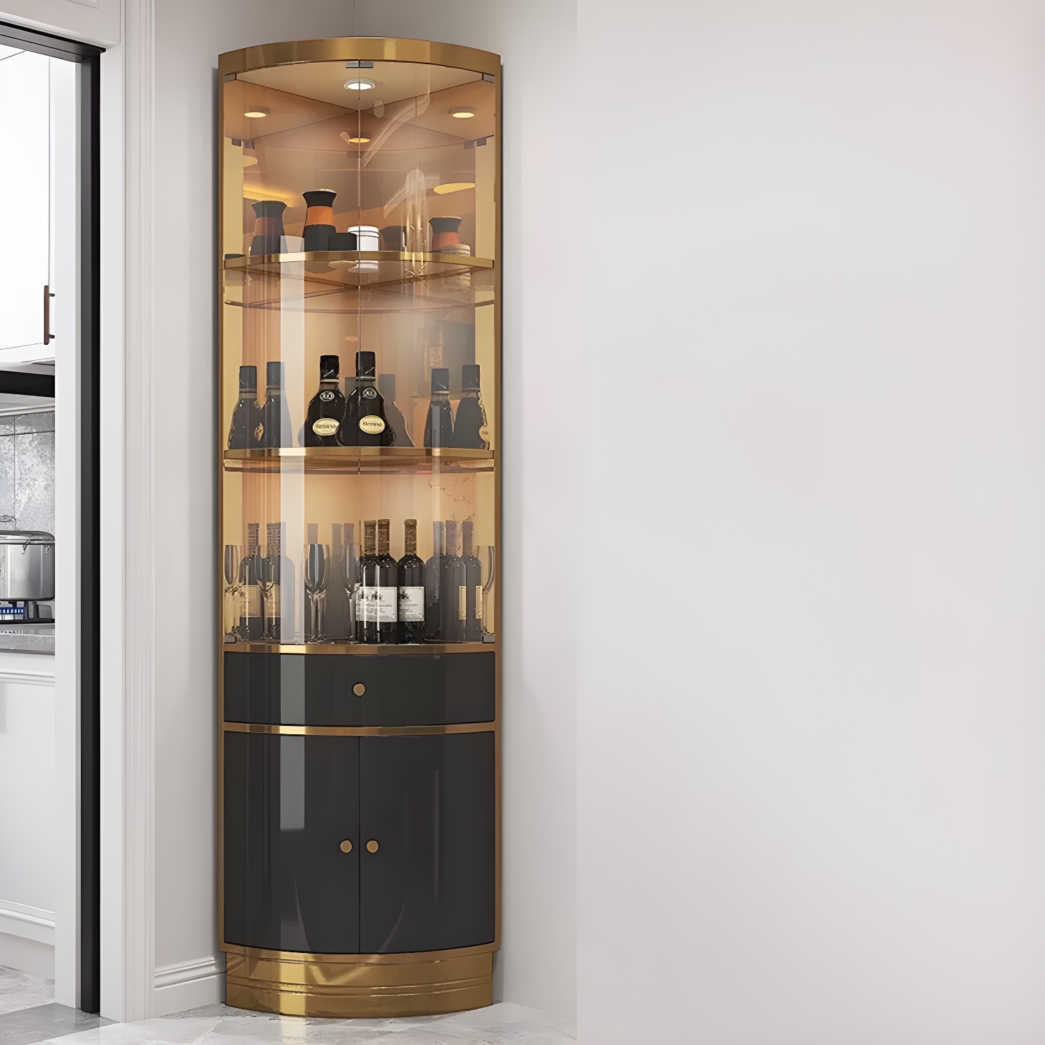 Corner Accent Cabinet | Ormau - image 5