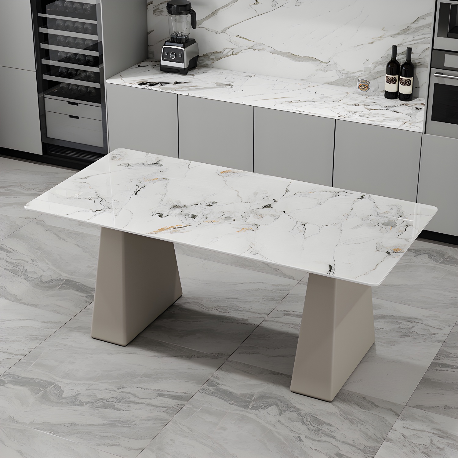 Modern Stone Dining Set | Ormau - image 20