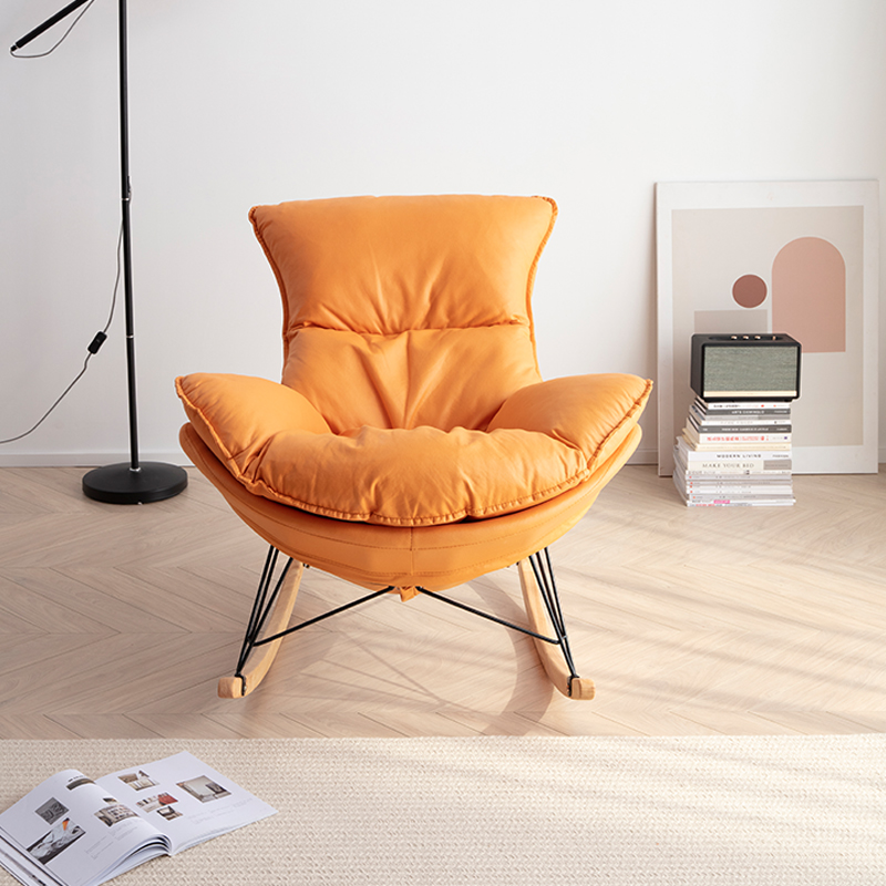 Upholstered Rocking Chair & Ottoman | Ormau - image 12