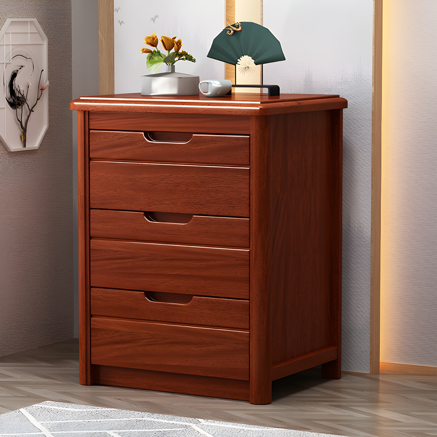 Solid Wood Vertical Dresser | Ormau - image 1