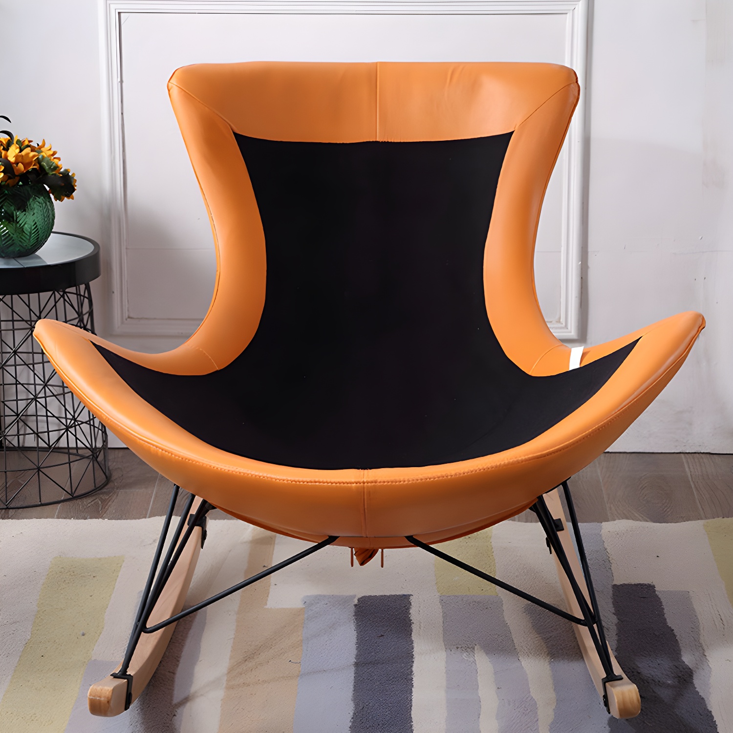 Modern Rocker & Ottoman Set | Ormau - image 15