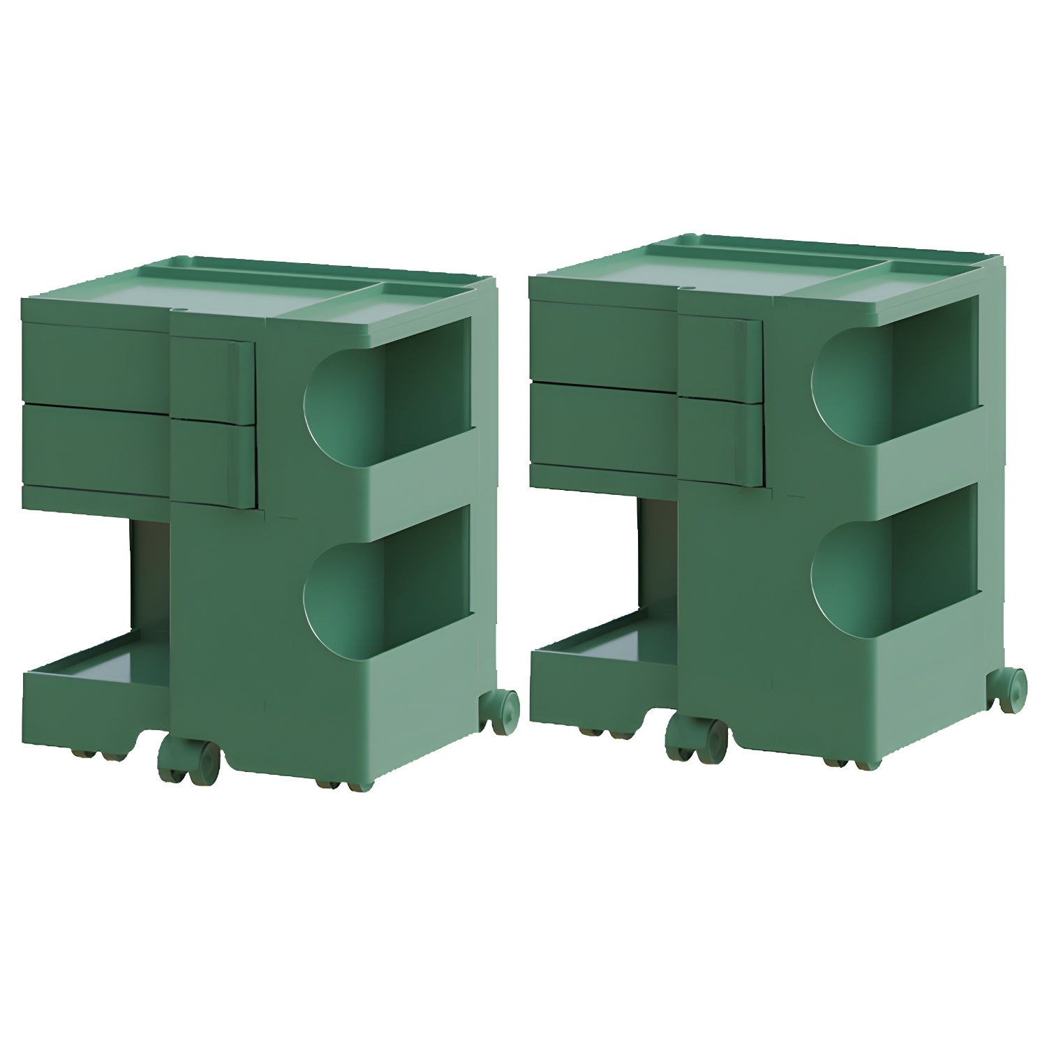 Modern Open Storage Nightstand | Ormau - image 40