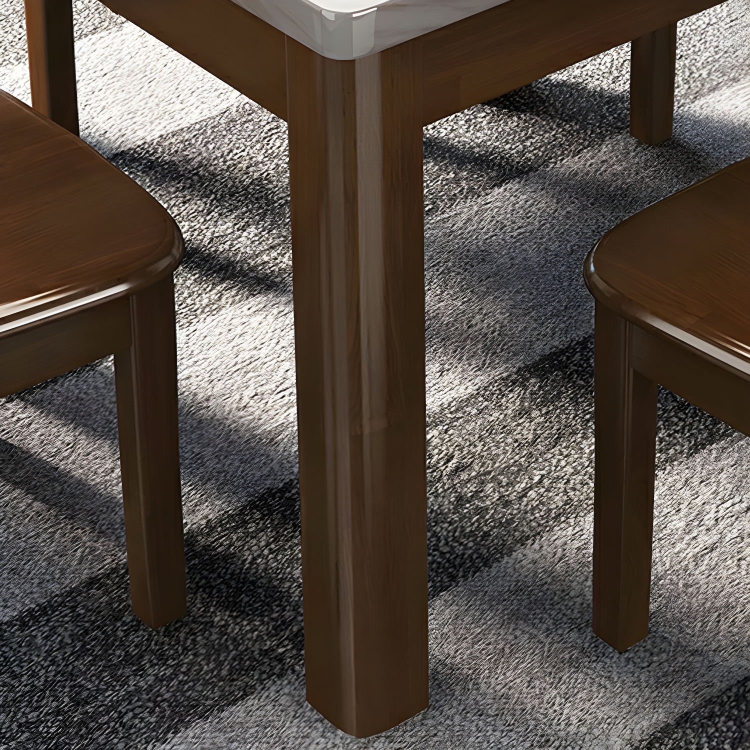 Square Marble Dining Set | Ormau - image 7