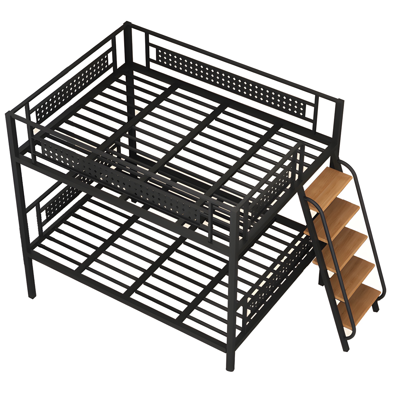 Chic Metal Frame Bed with Headboard | Ormau - image 5