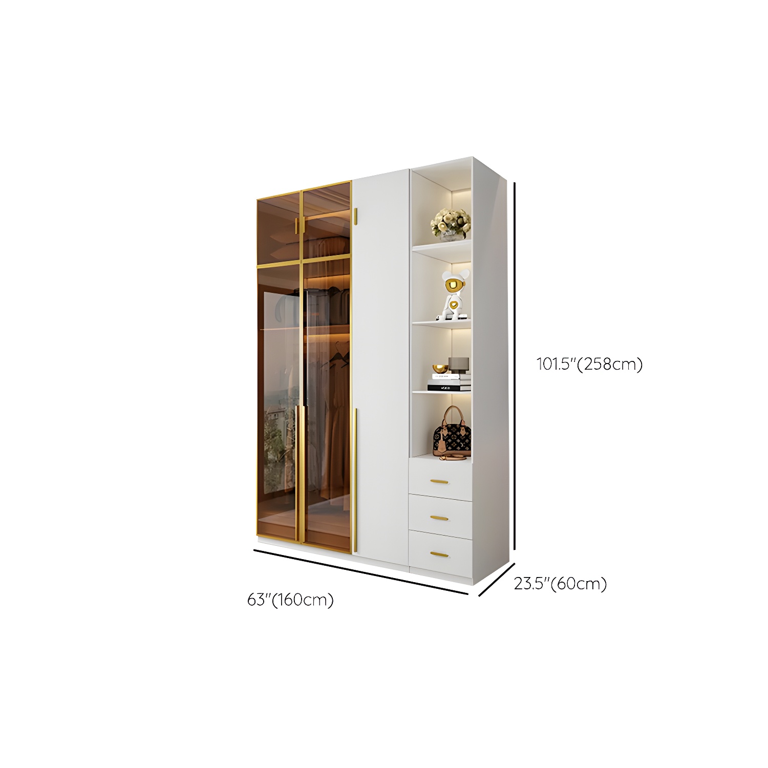 Modern Wardrobe Armoire | Ormau - image 27