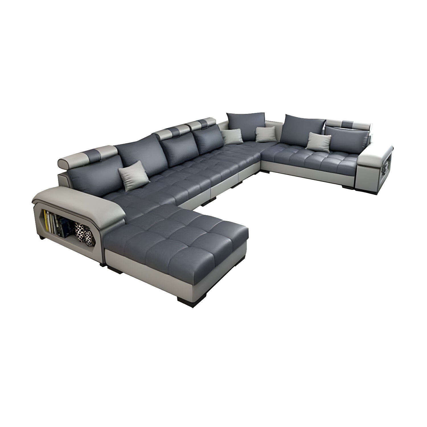 Modern U-Shape Sectional | Ormau - image 23