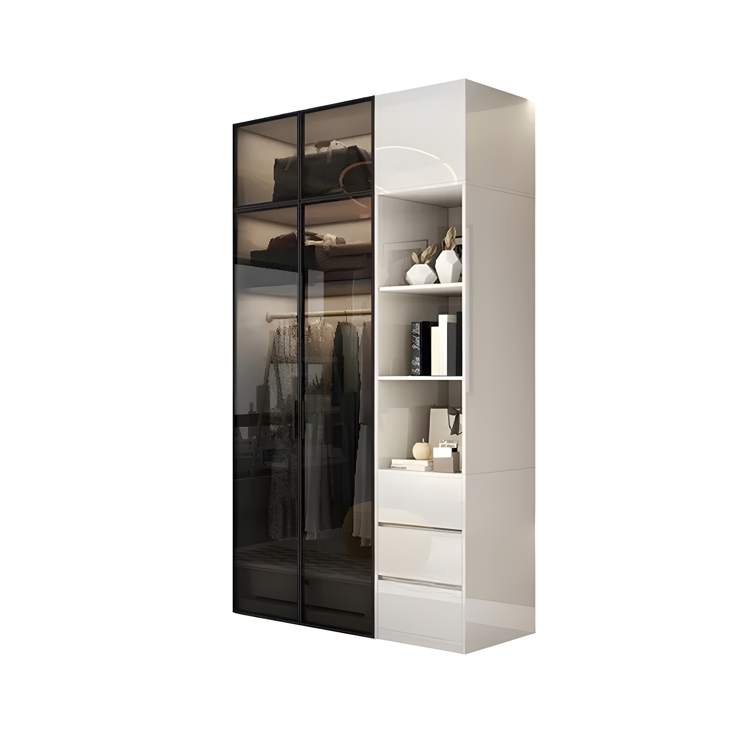 Sleek White Wardrobe | Ormau - image 60
