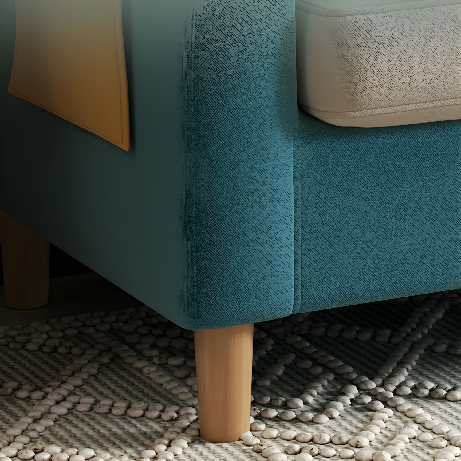 Square Arm Loveseat | Ormau - image 23