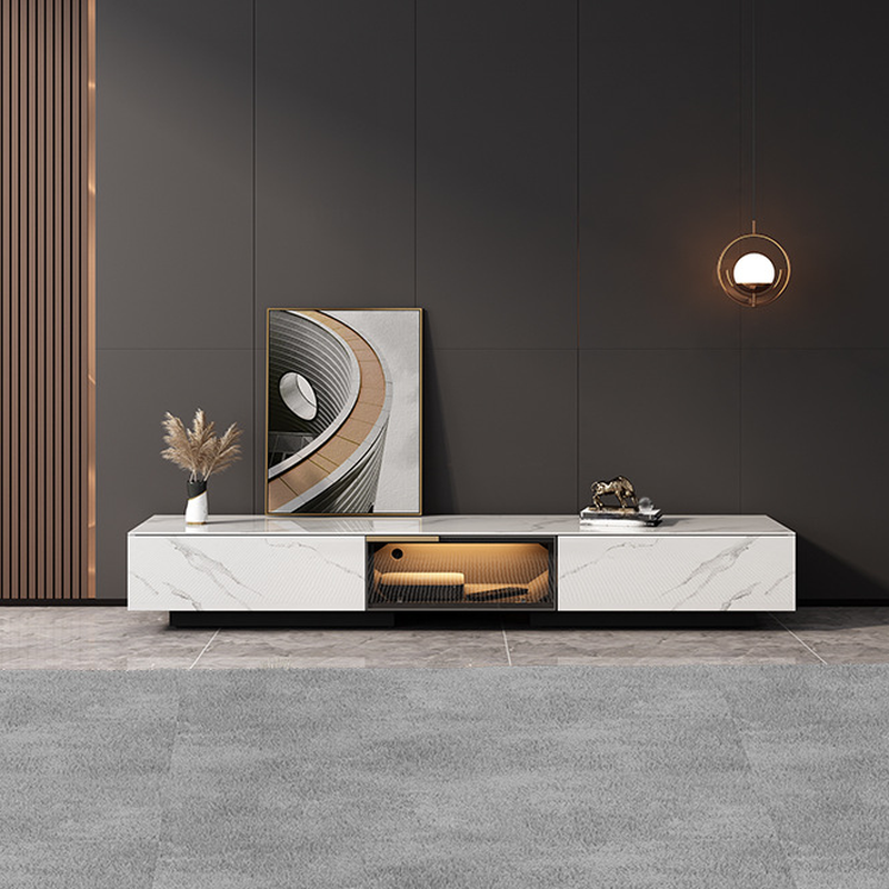 Rectangular TV Stand with Light | Ormau - image 2