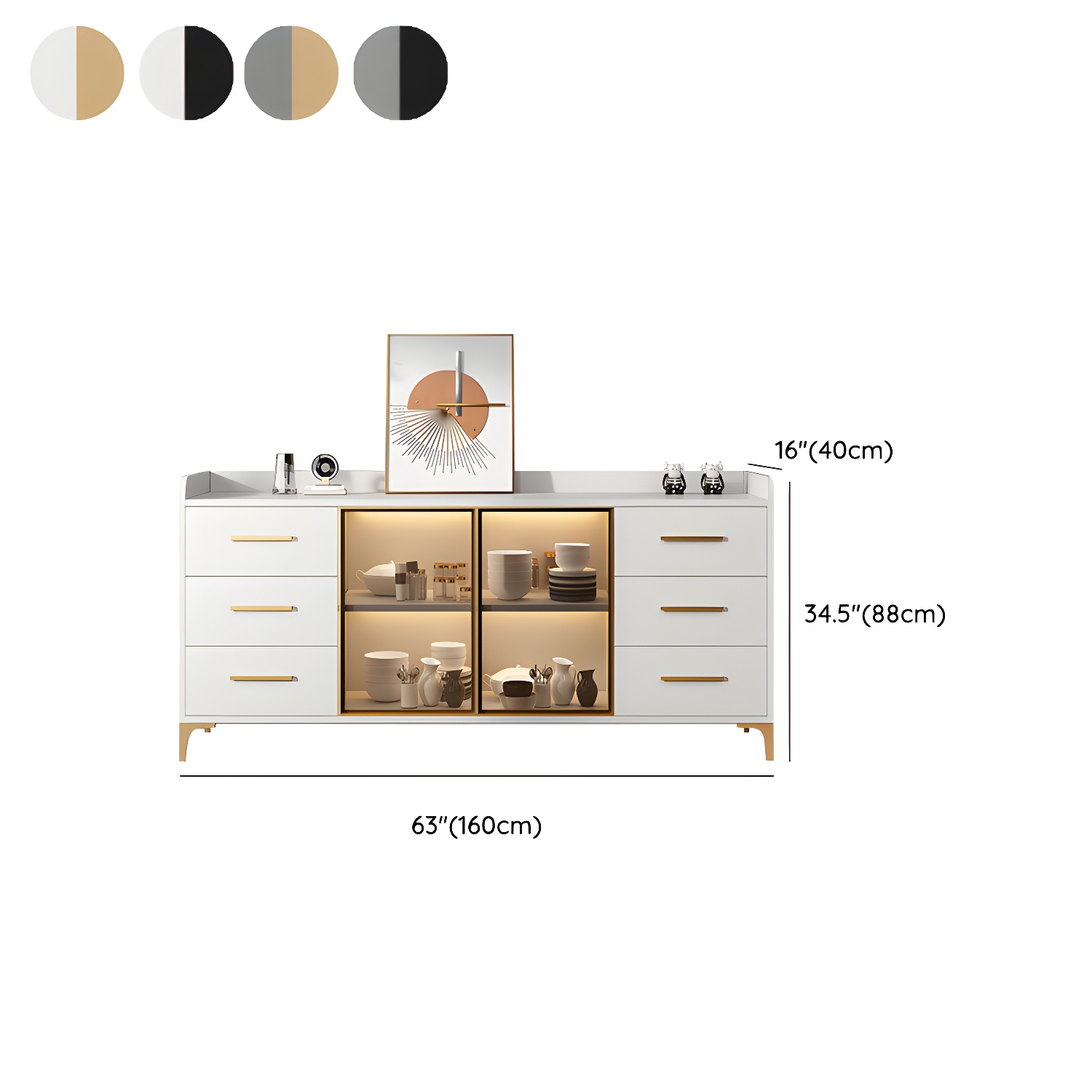 Glamorous Buffet Sideboard | Ormau - image 15