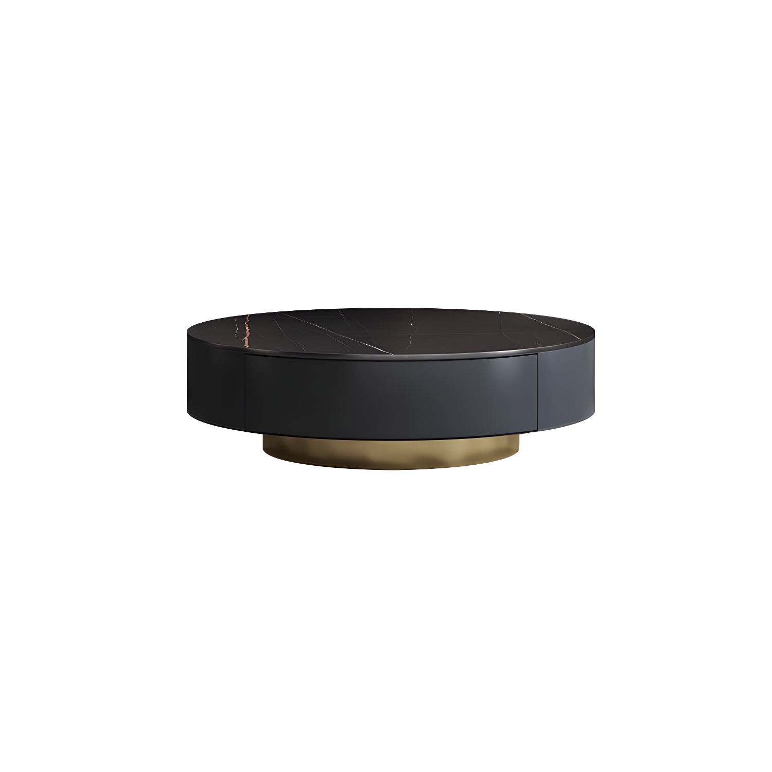 Elegant Stone & Gold Coffee Table | Ormau - image 10