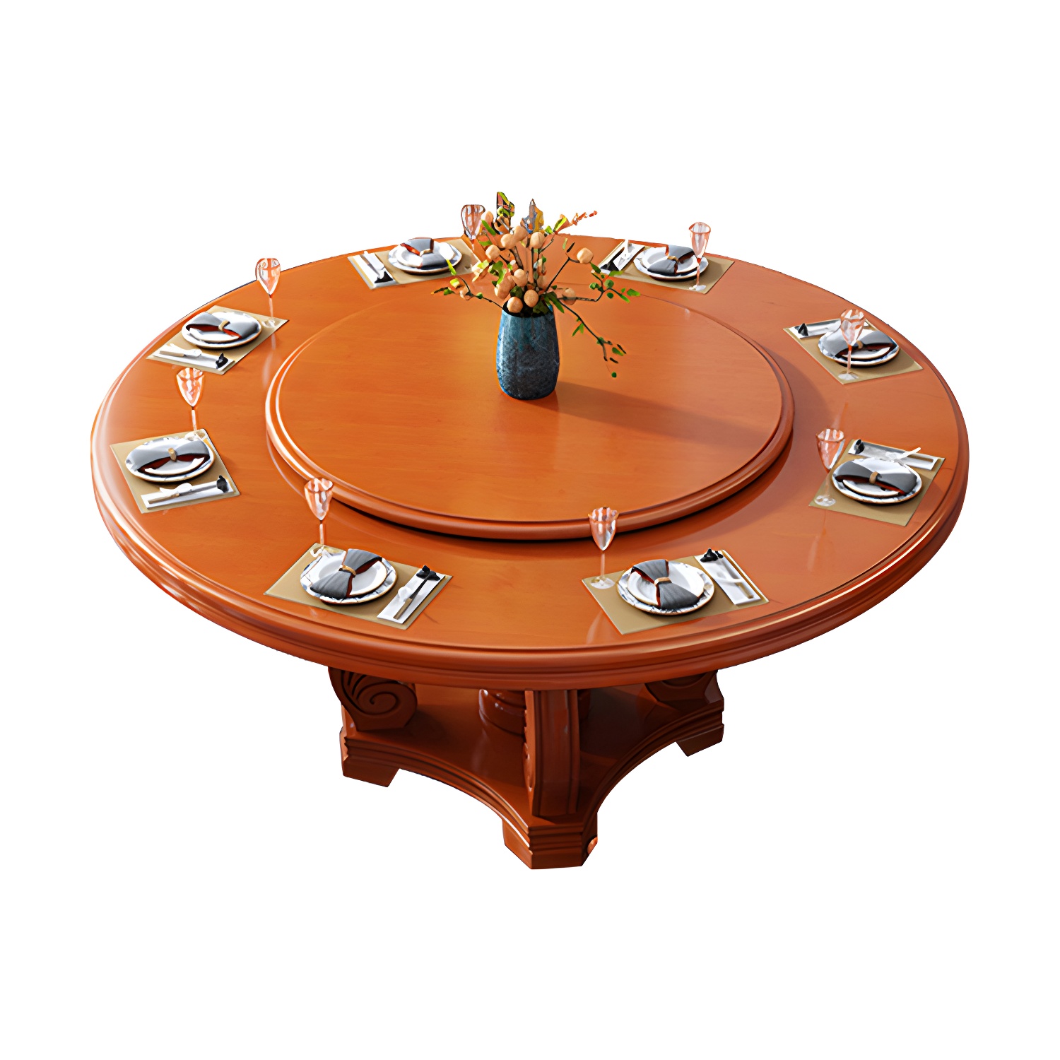 Turntable Dining Table | Ormau - image 27
