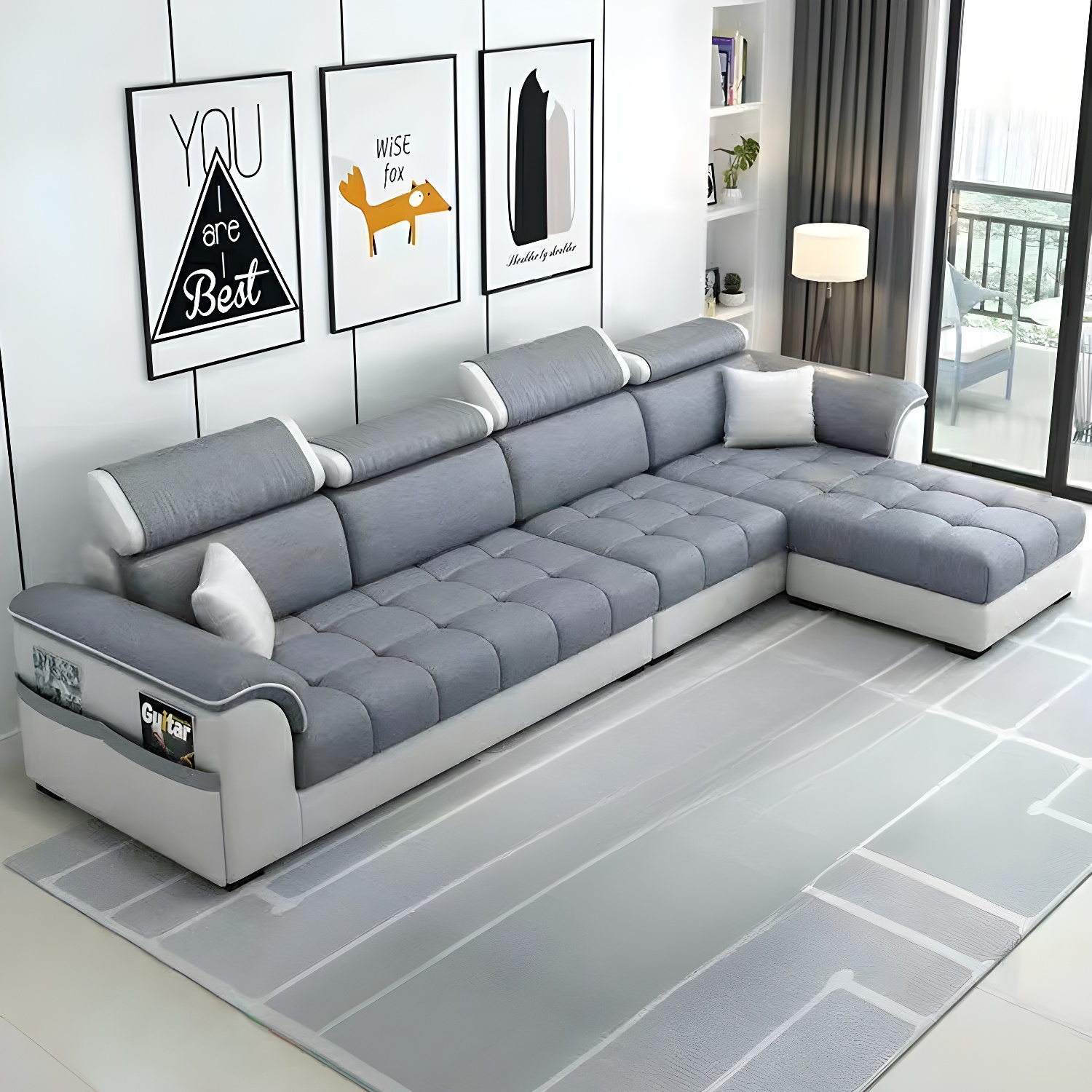 Contemporary Sectional Sofa | Ormau - image 8