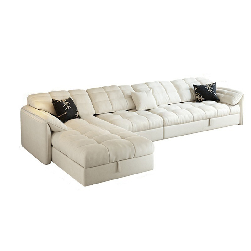 Tufted Velvet Sectional Sofa | Ormau - image 22