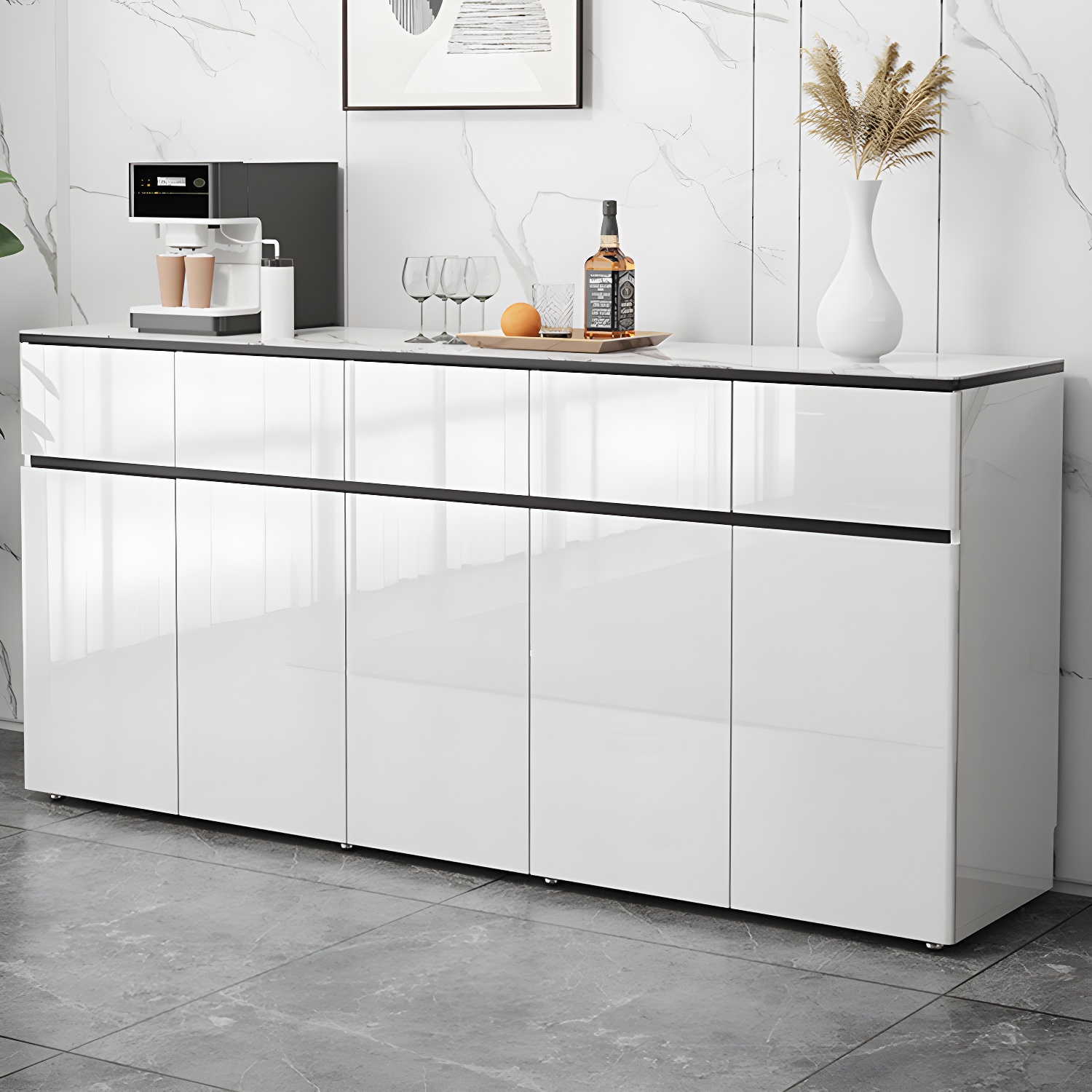 Glass Top Sideboard | Ormau - image 25