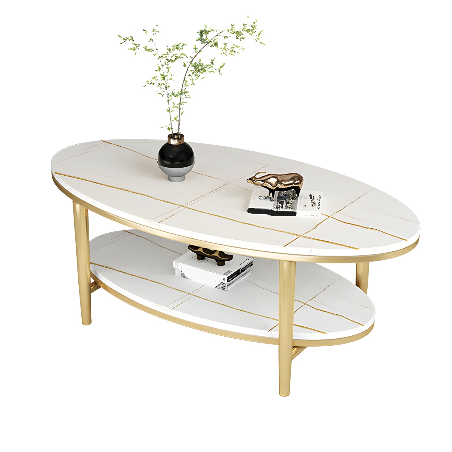 Glam Stone Coffee Table | Ormau - image 17