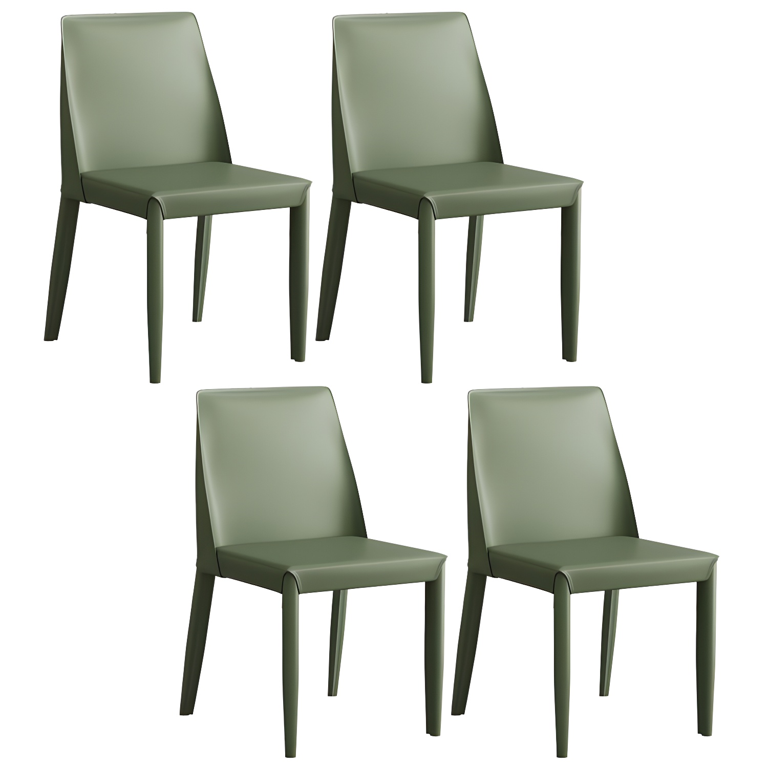 Modern Leather Dining Chair | Ormau - image 38