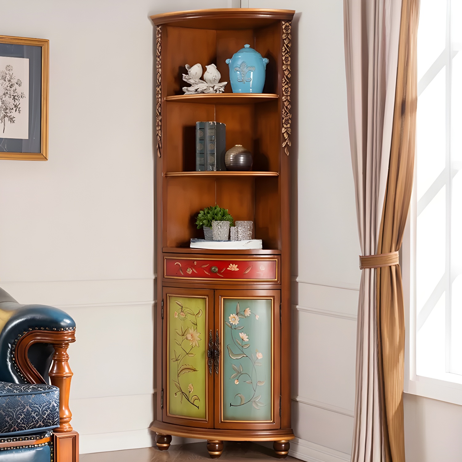 Rustic Corner Cabinet | Ormau - image 7
