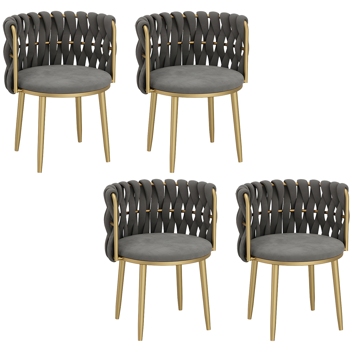 Velvet Nordic Dining Chair | Ormau - image 18