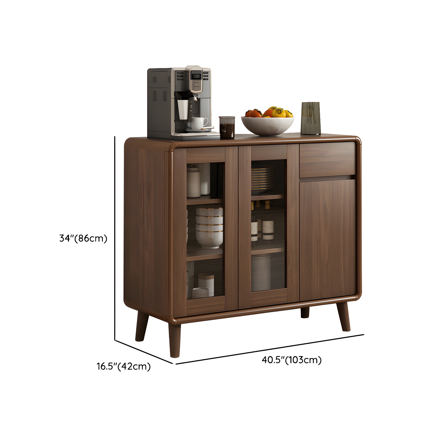 Modern Brown Sideboard | Ormau - image 13
