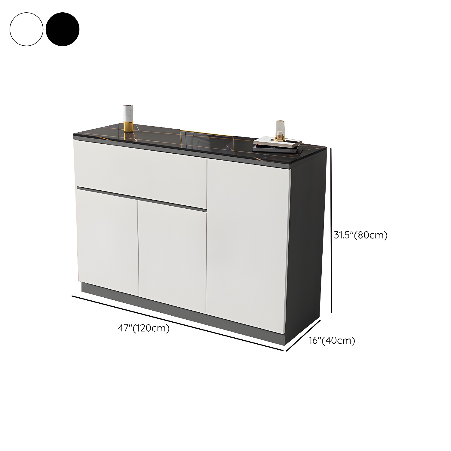 Stone Top Sideboard Cabinet | Ormau - image 9