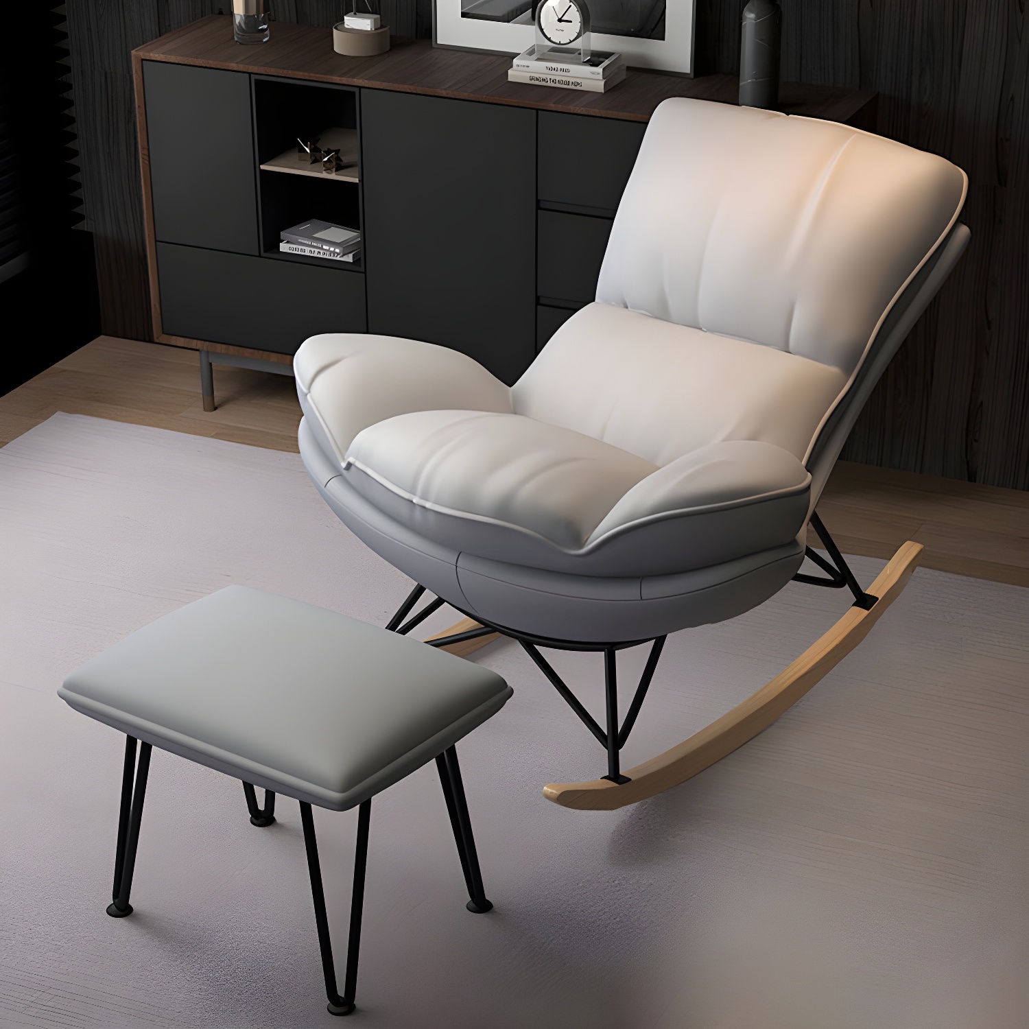 Spindle Glider & Ottoman | Ormau - image 6