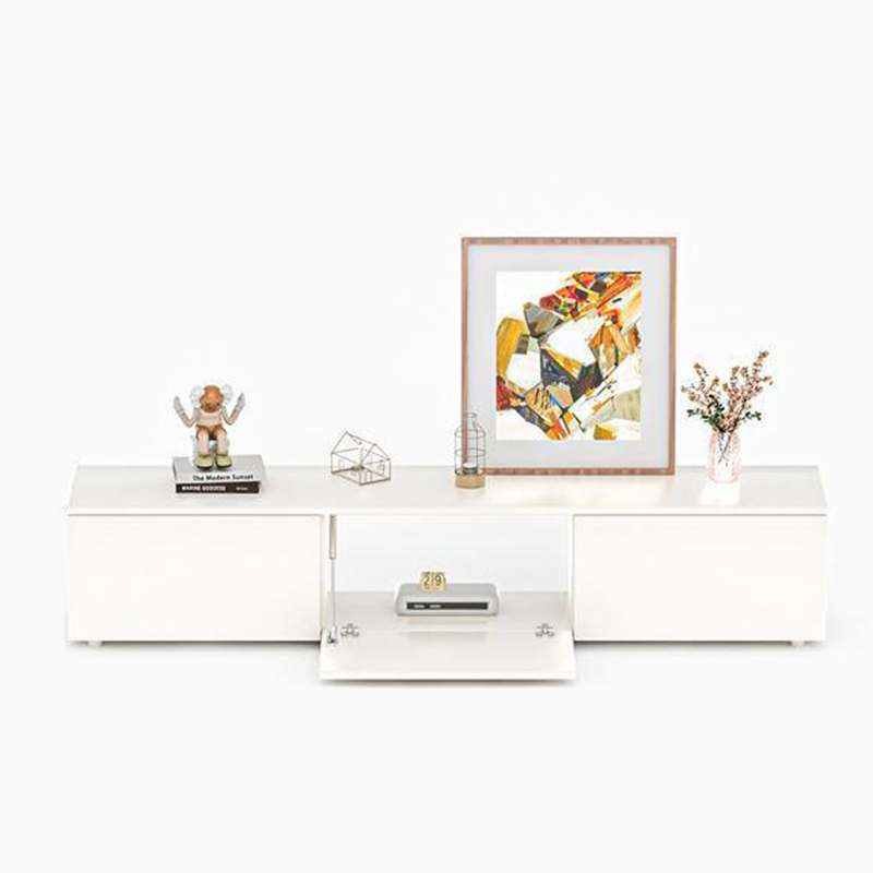 Modern White TV Stand | Ormau - image 24