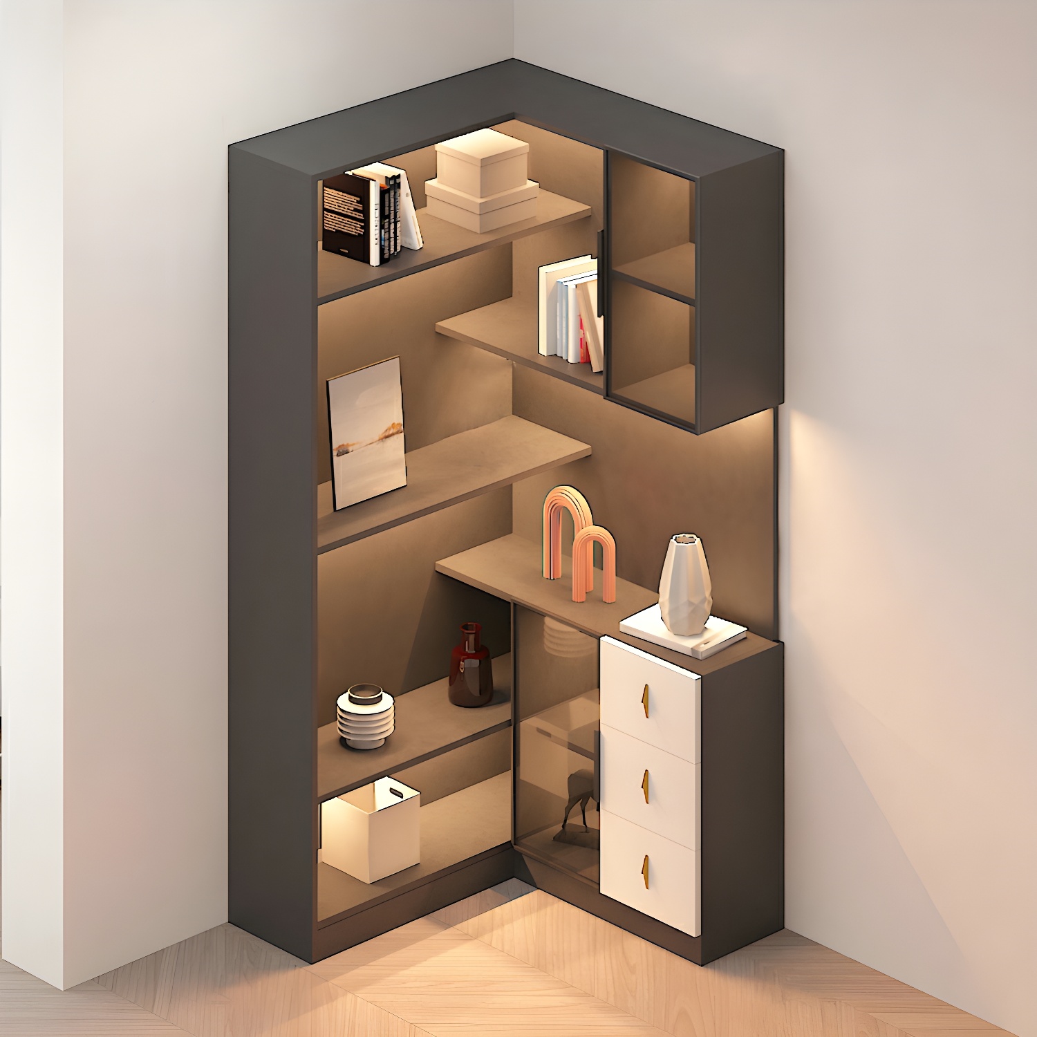 Corner Accent Cabinet | Ormau - image 24