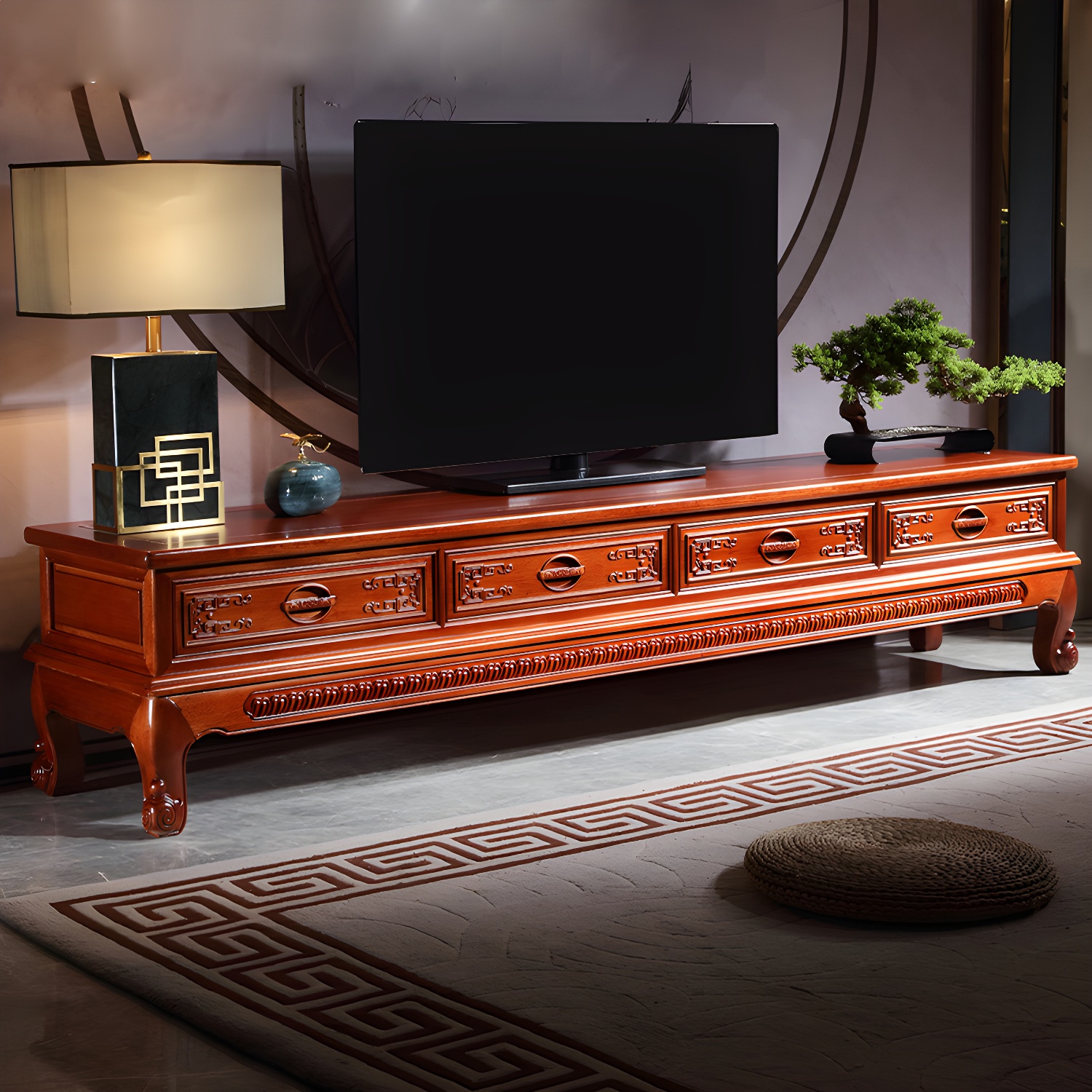 Classical Wood TV Stand | Ormau - image 27