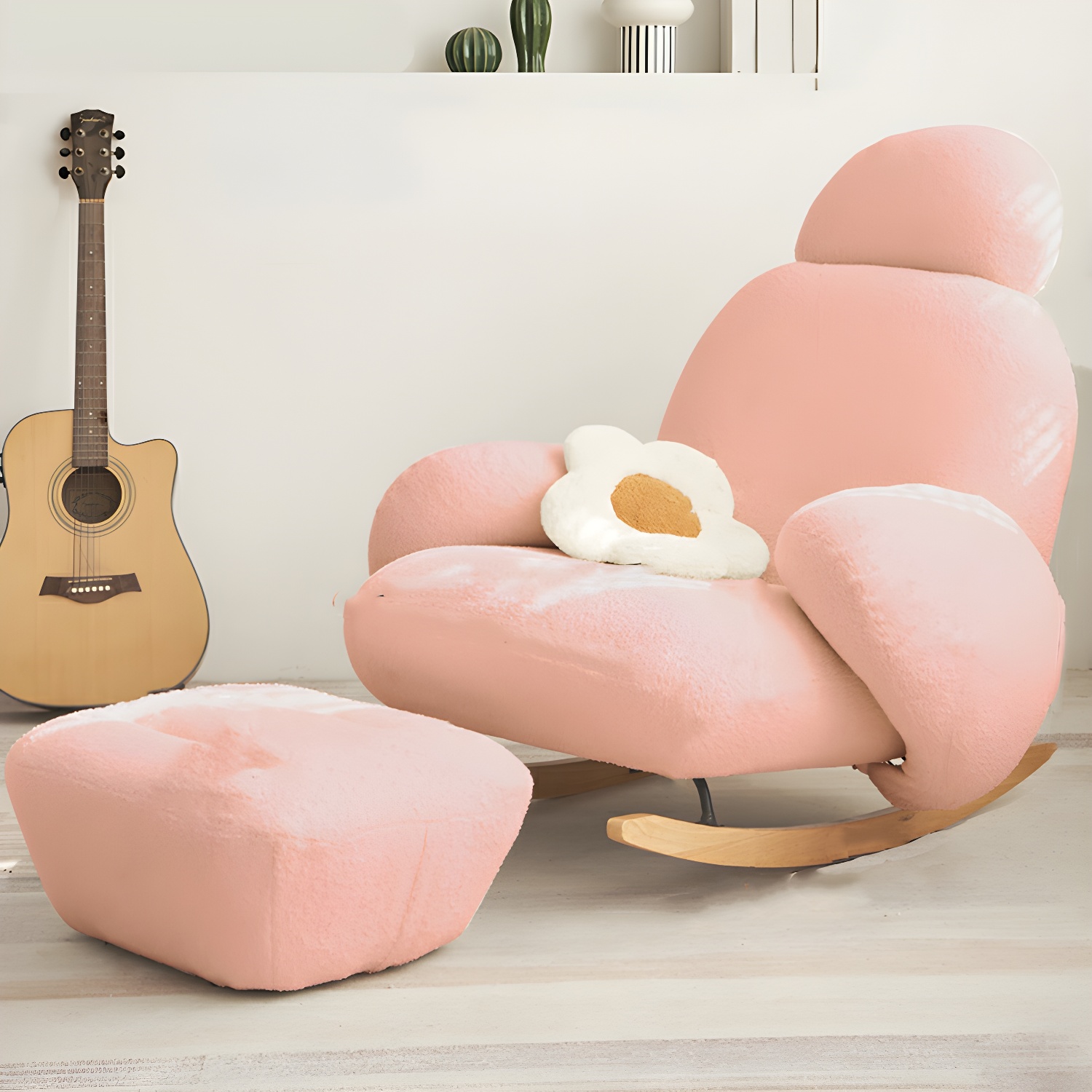 Upholstered Rocking Accent Chair | Ormau - image 21