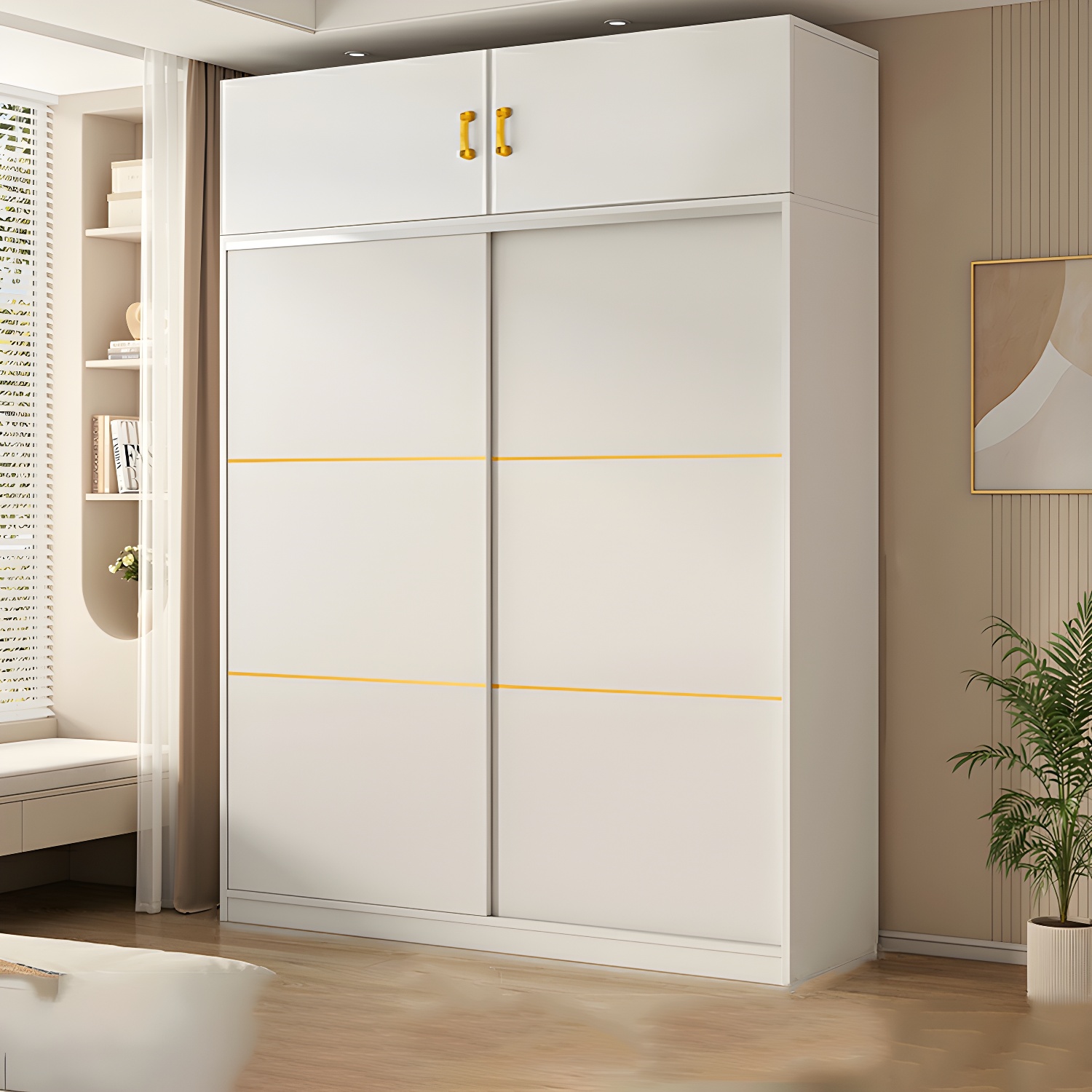 Spacious White Armoire | Ormau - image 40