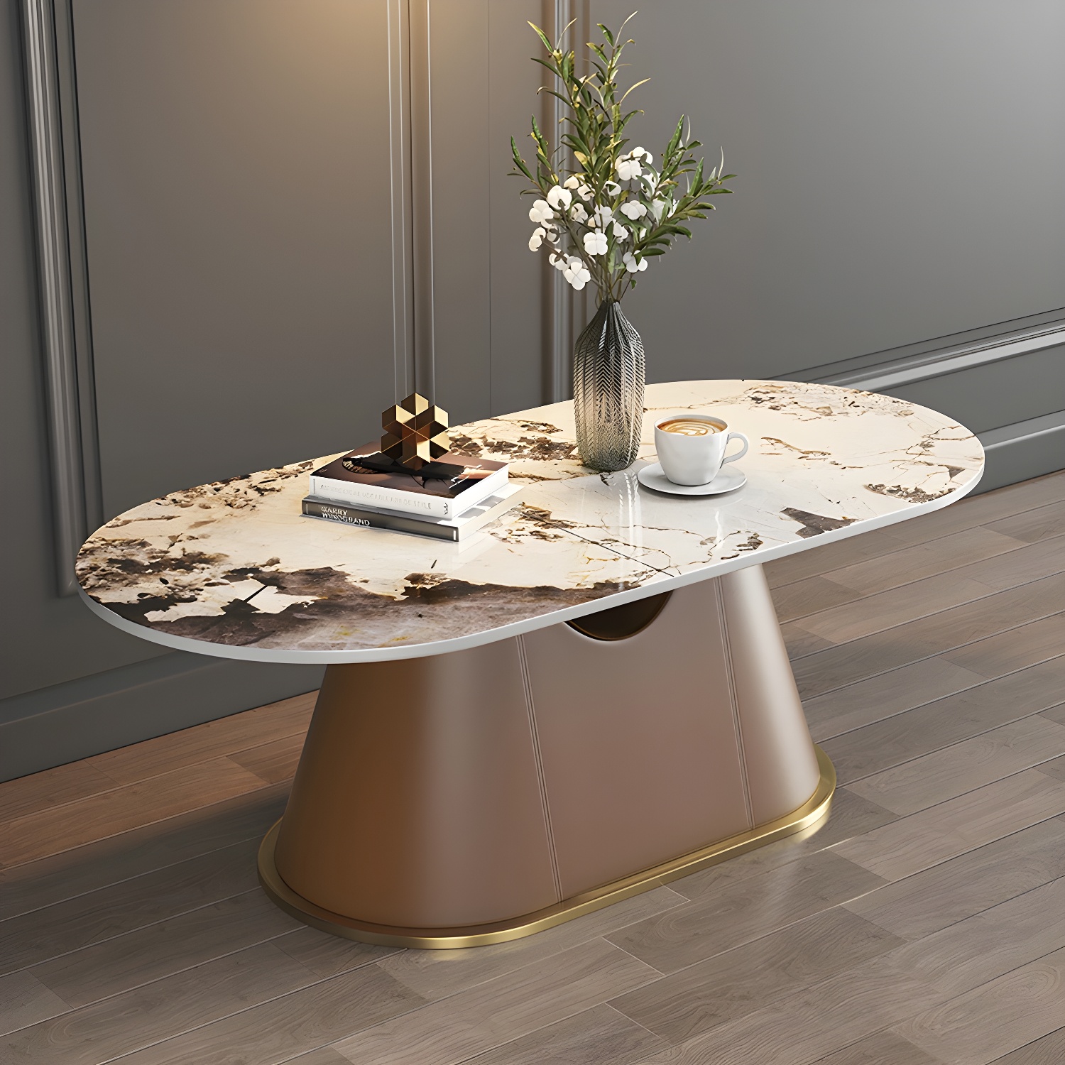 Glam Stone Coffee Table | Ormau - image 25