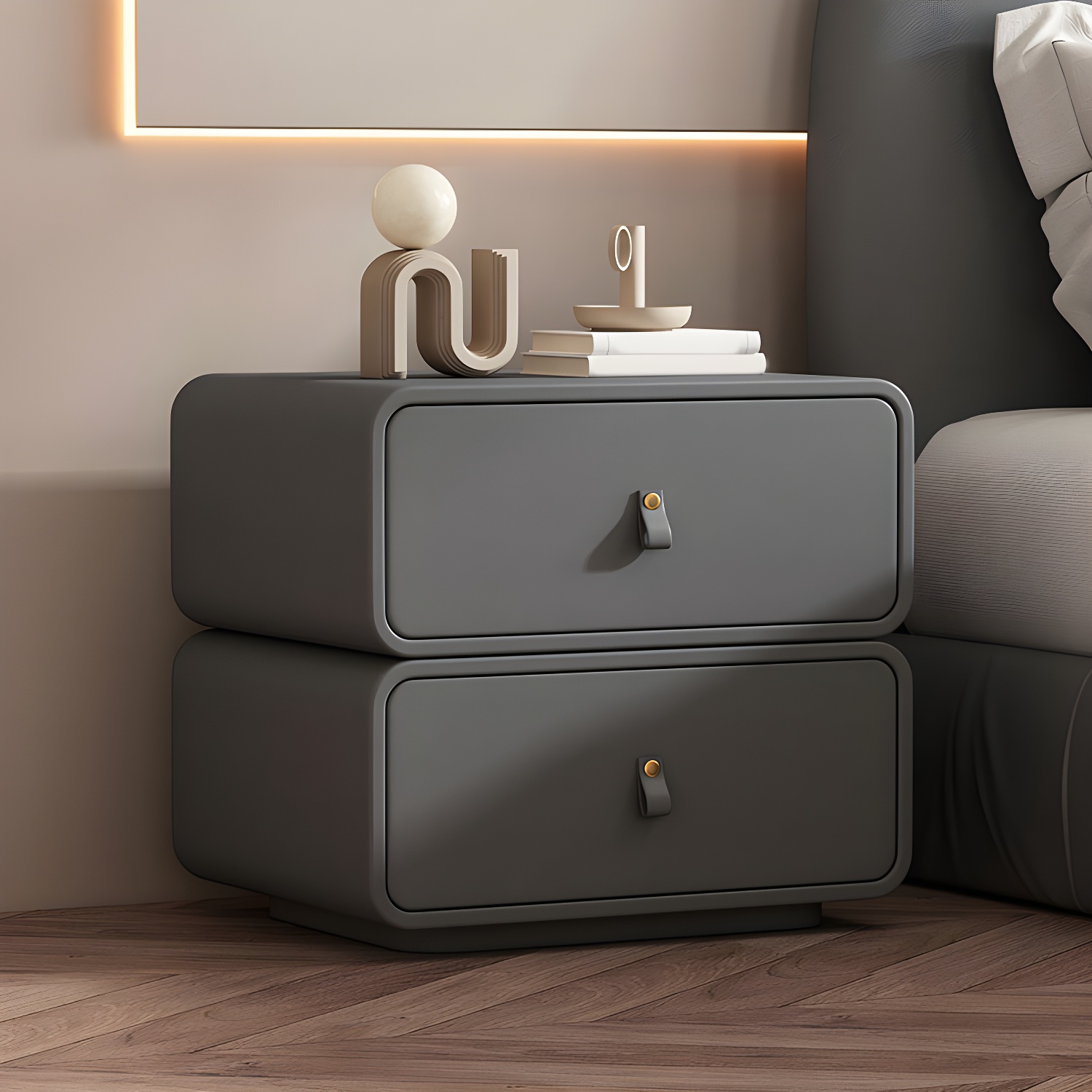 Modernist Bedside Desk | Ormau - image 2