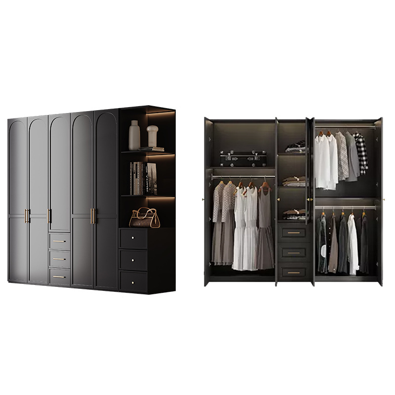 Modern Lumber Wardrobe Armoire | Ormau - image 32