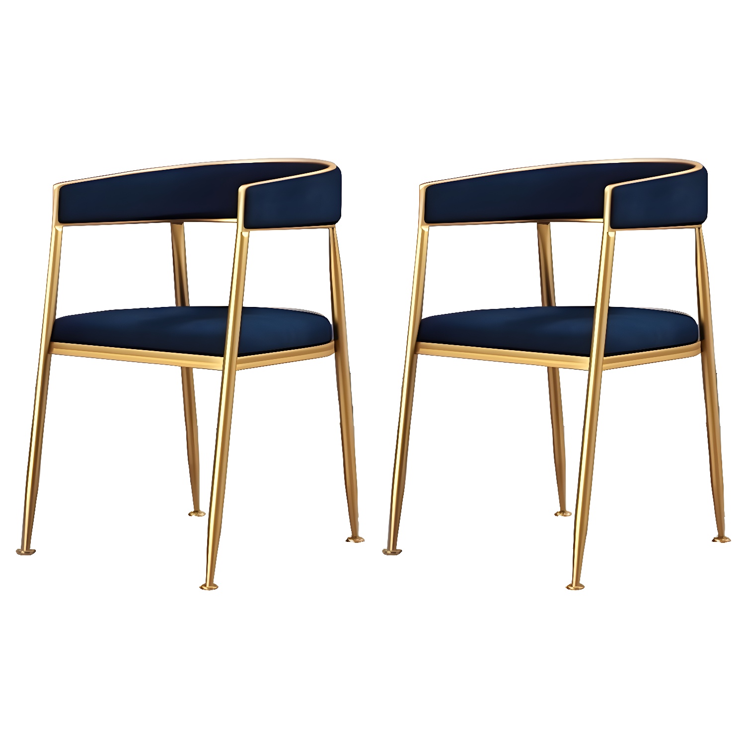 Glam Gold Arm Chair | Ormau - image 31